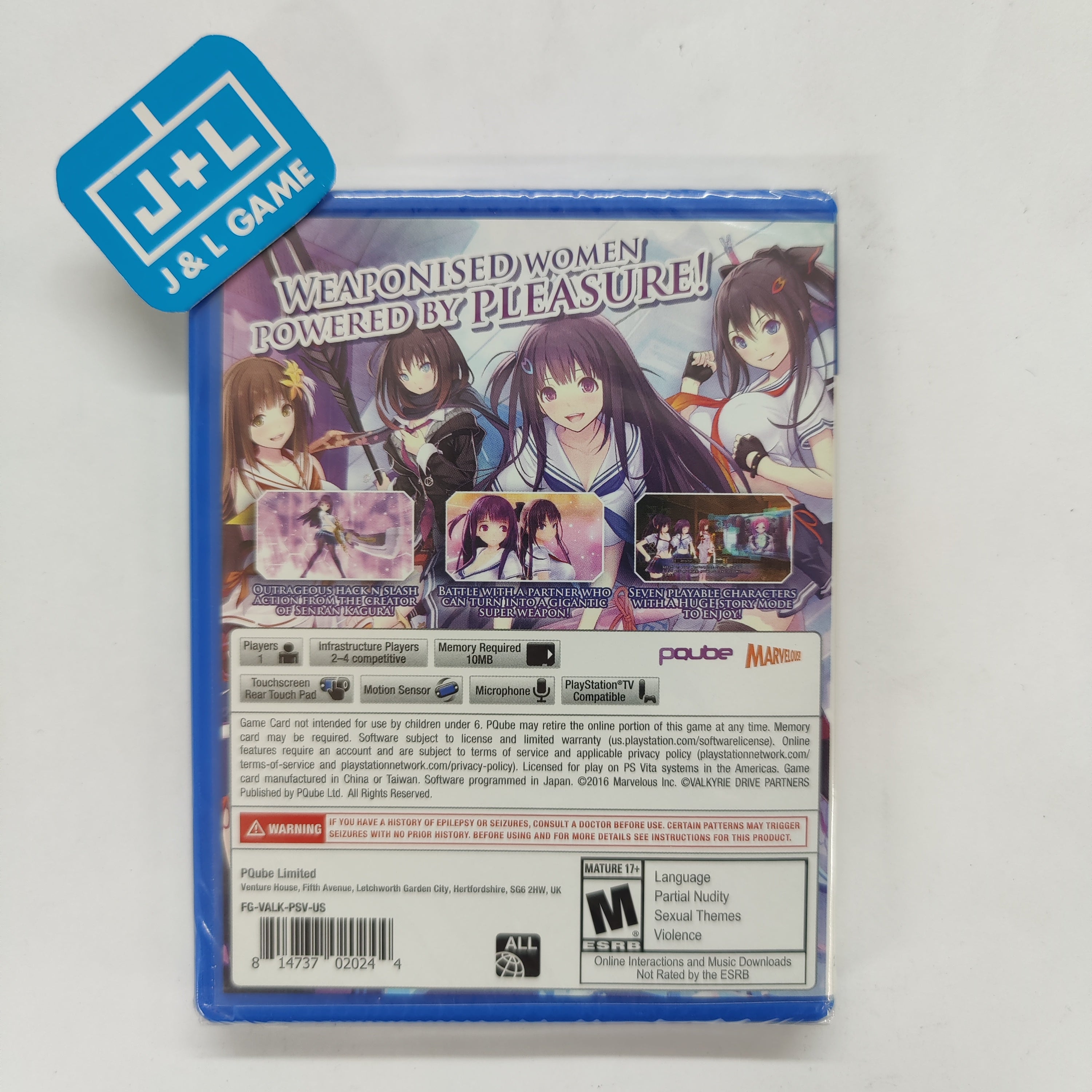 Valkyrie Drive: Bhikkhuni - (PSV) PlayStation Vita Video Games PQube   