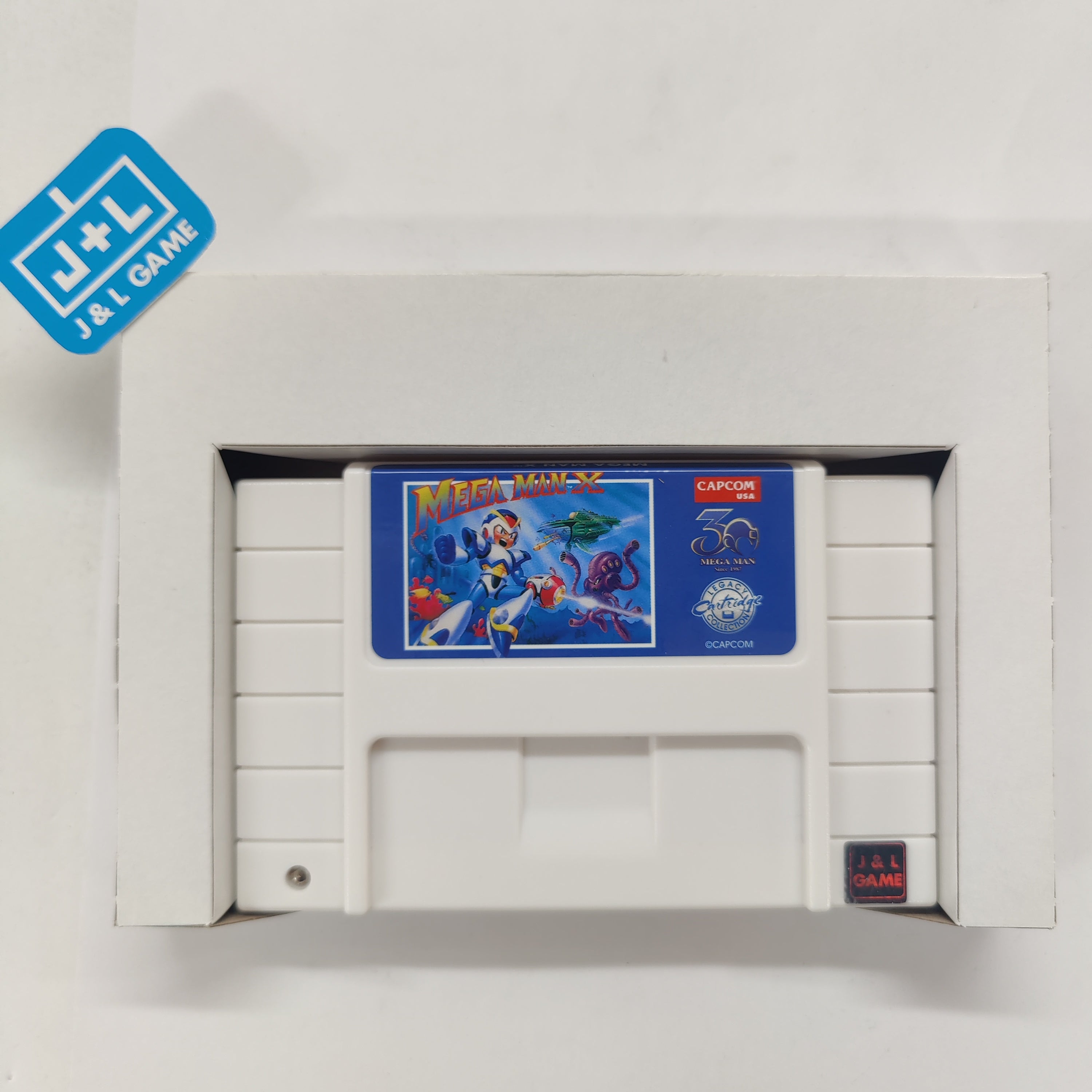 Mega Man X 30th Anniversary Classic Cartridge Legacy Cartridge Collection - (SNES) Super Nintendo [Pre-Owned] Video Games J&L Video Games New York City   