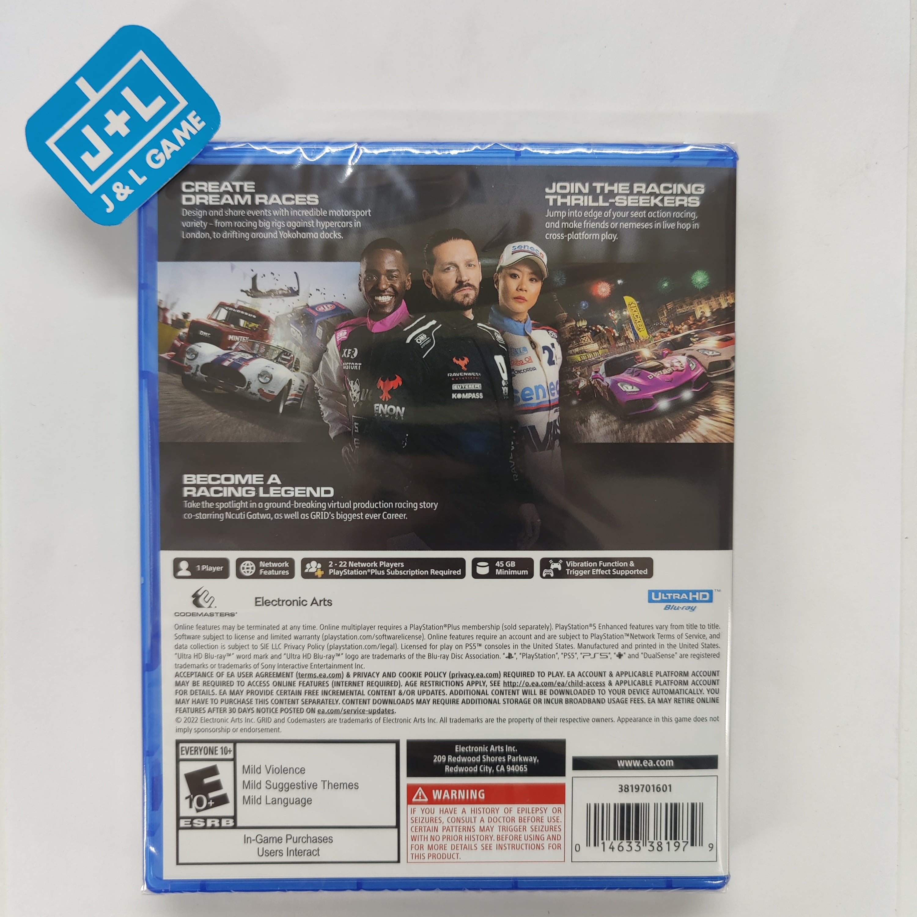 GRID Legends - (PS5) PlayStation 5 Video Games Electronic Arts   