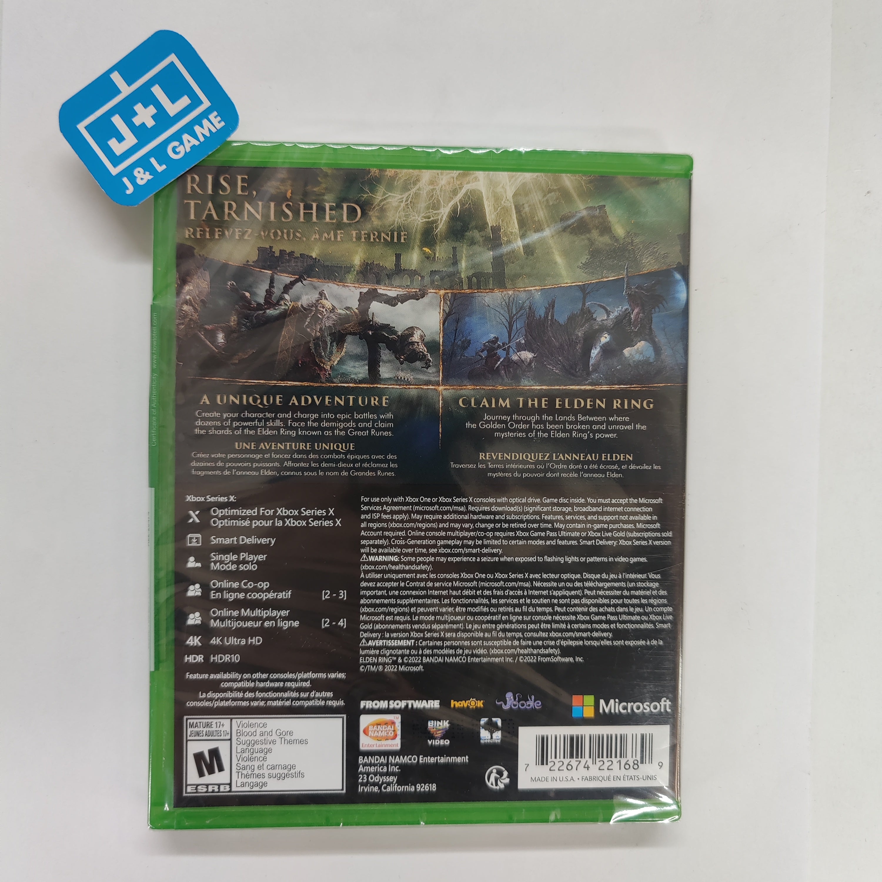 Elden Ring - (XSX) Xbox Series X Video Games BANDAI NAMCO Entertainment   