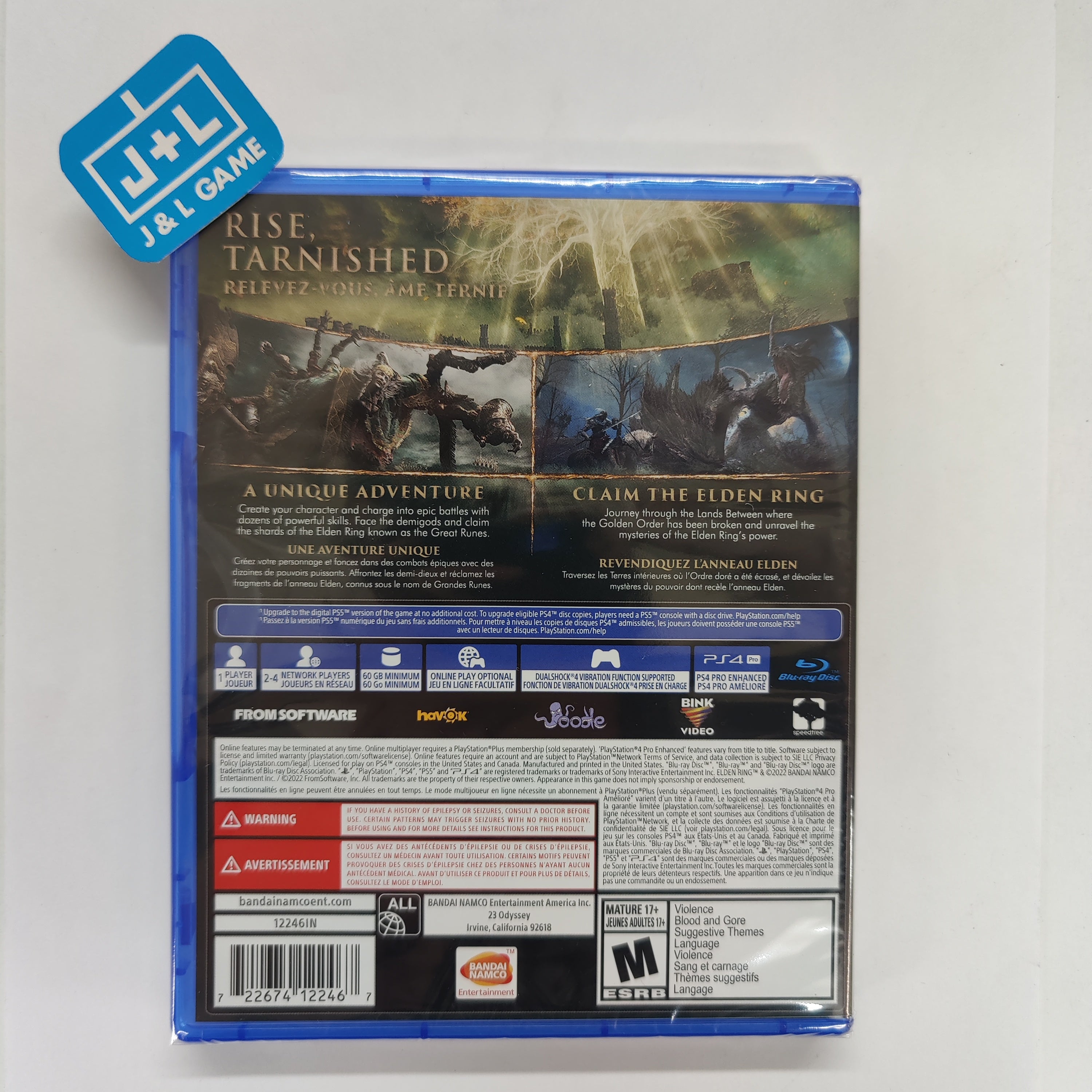 Elden Ring - (PS4) PlayStation 4 | J&L Game