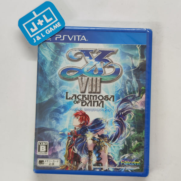 Ys VIII: Lacrimosa Of Dana - (PSV) PlayStation Vita (Japanese