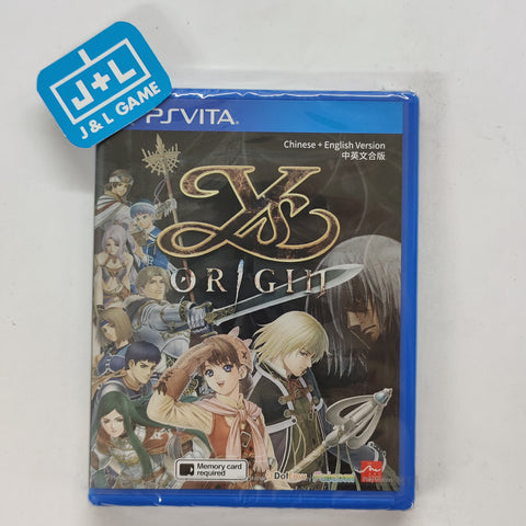 Ys Origin (English + Chinese Sub) - (PSV) PlayStation Vita (Japanese Import) Video Games Falcom   