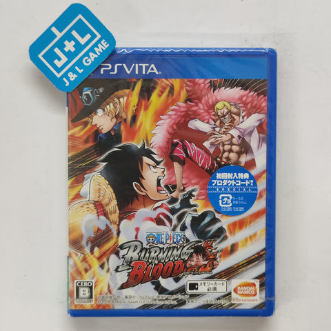 One Piece: Burning Blood - (PSV) PlayStation Vita (Japanese Import) Video Games Bandai Namco Games   