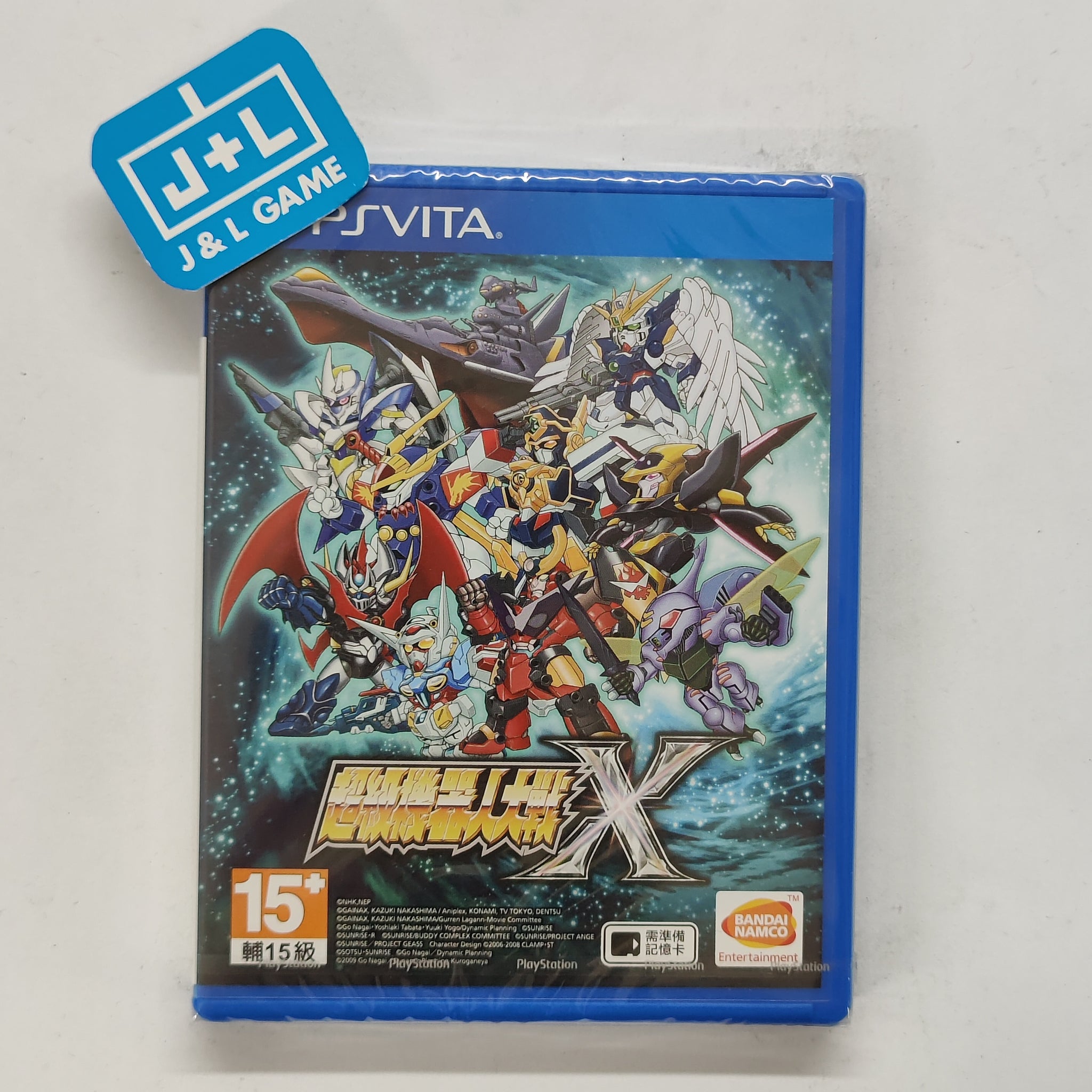Super Robot Wars X (Chinese Sub) - (PSV) PlayStation Vita (Japanese Import) Video Games Bandai Namco Games   
