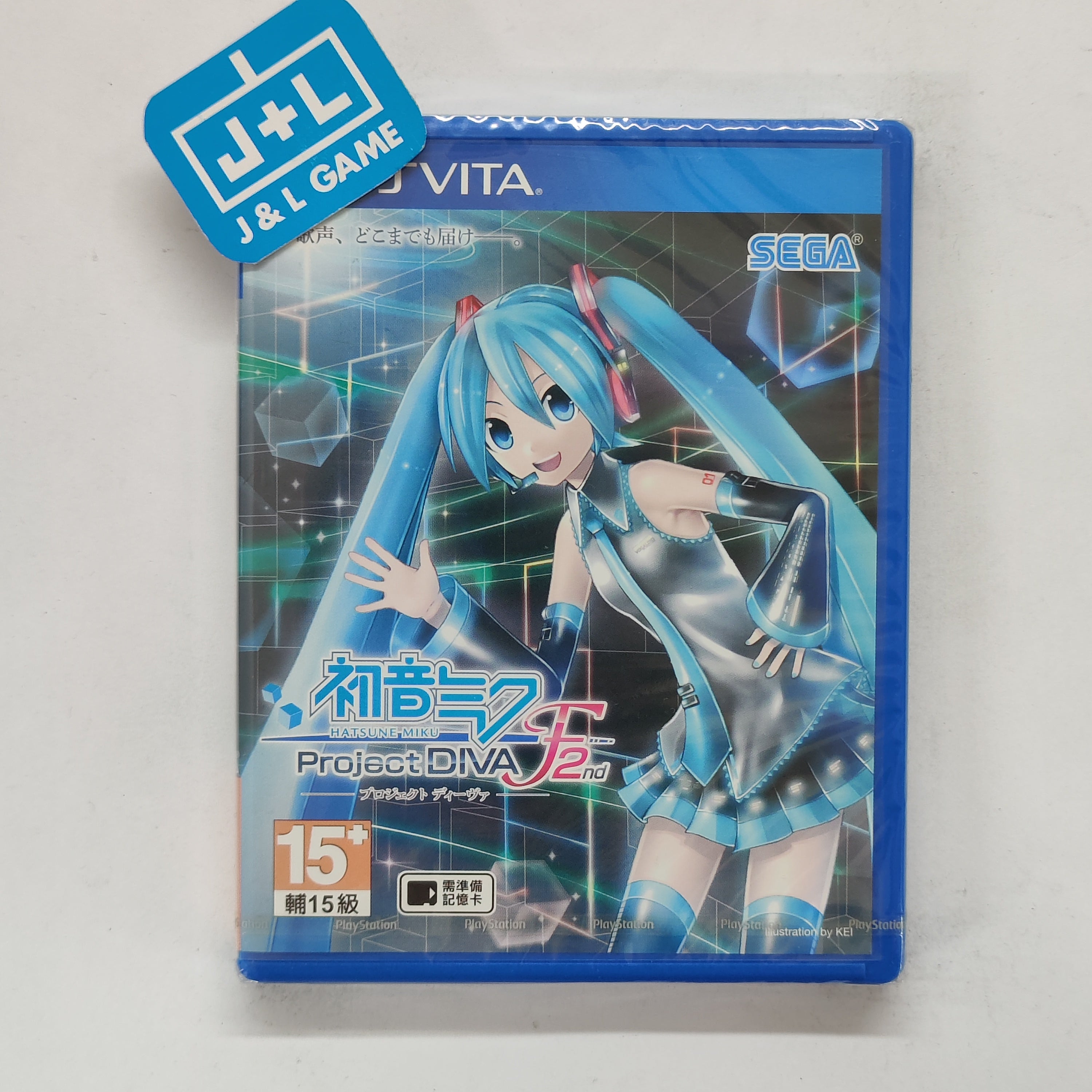 Hatsune Miku Project DIVA-F 2nd (Japanese Sub) - (PSV) PlayStation Vita (Asia Import) Video Games SEGA   