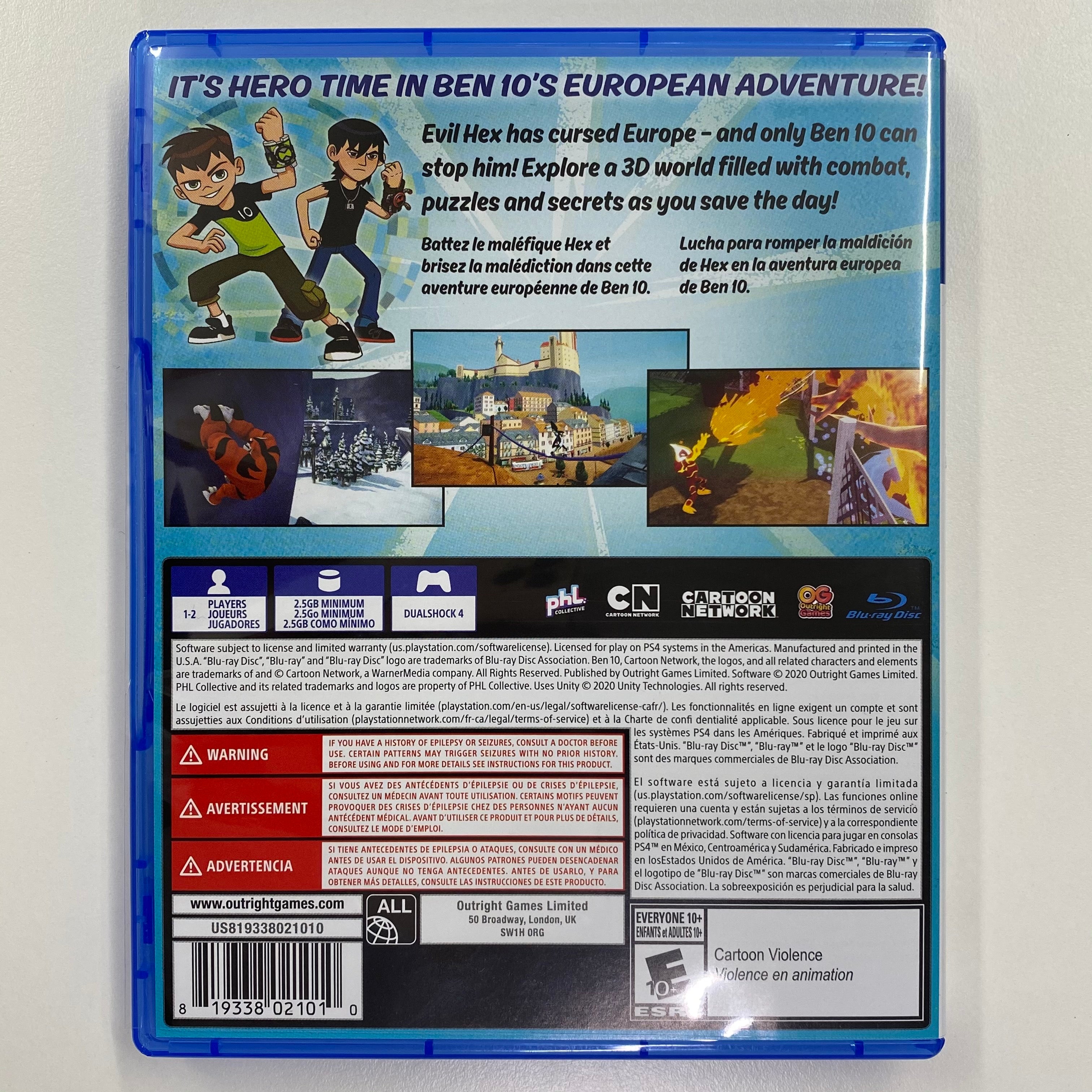 Ben 10 Power Trip - (PS4) PlayStation 4 [UNBOXING] Video Games Outright Games   