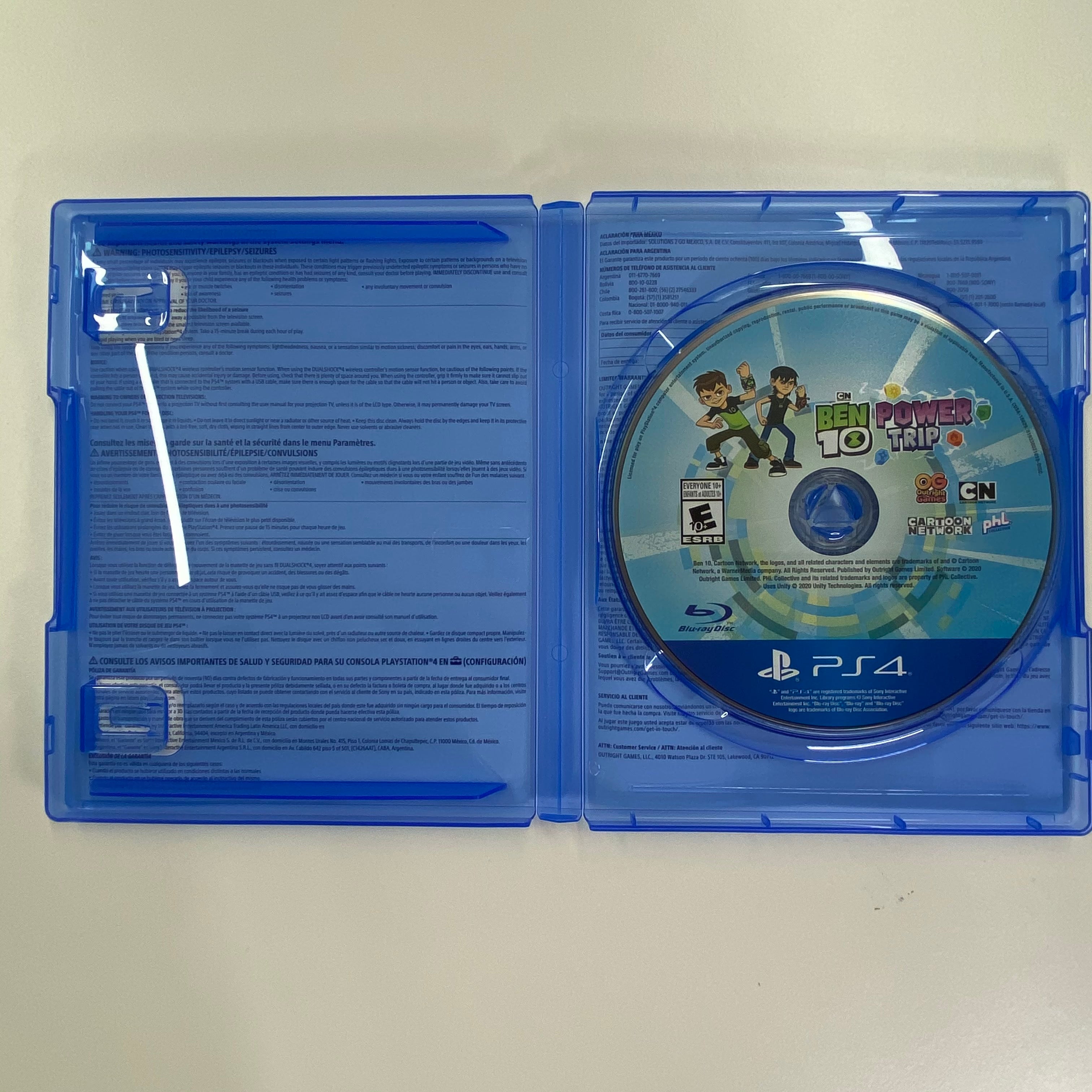 Ben 10 Power Trip - (PS4) PlayStation 4 [UNBOXING] Video Games Outright Games   