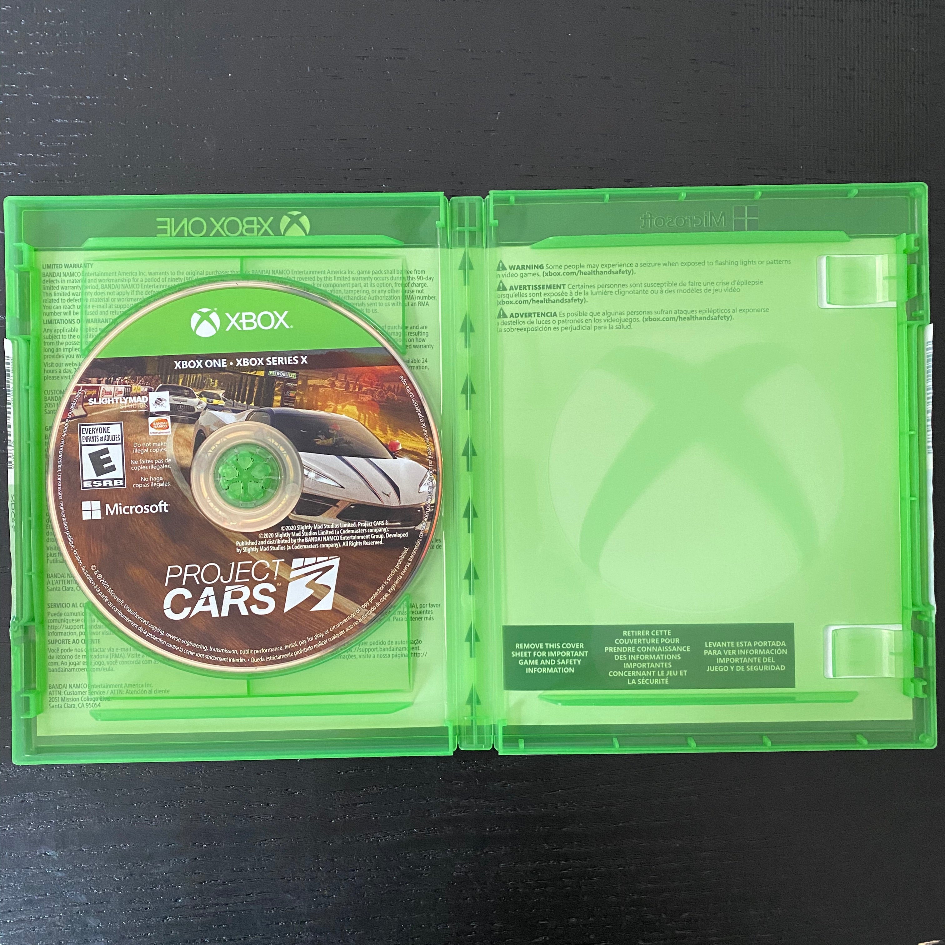 Project CARS 3 - (XB1) Xbox One [UNBOXING] Video Games Bandai Namco   