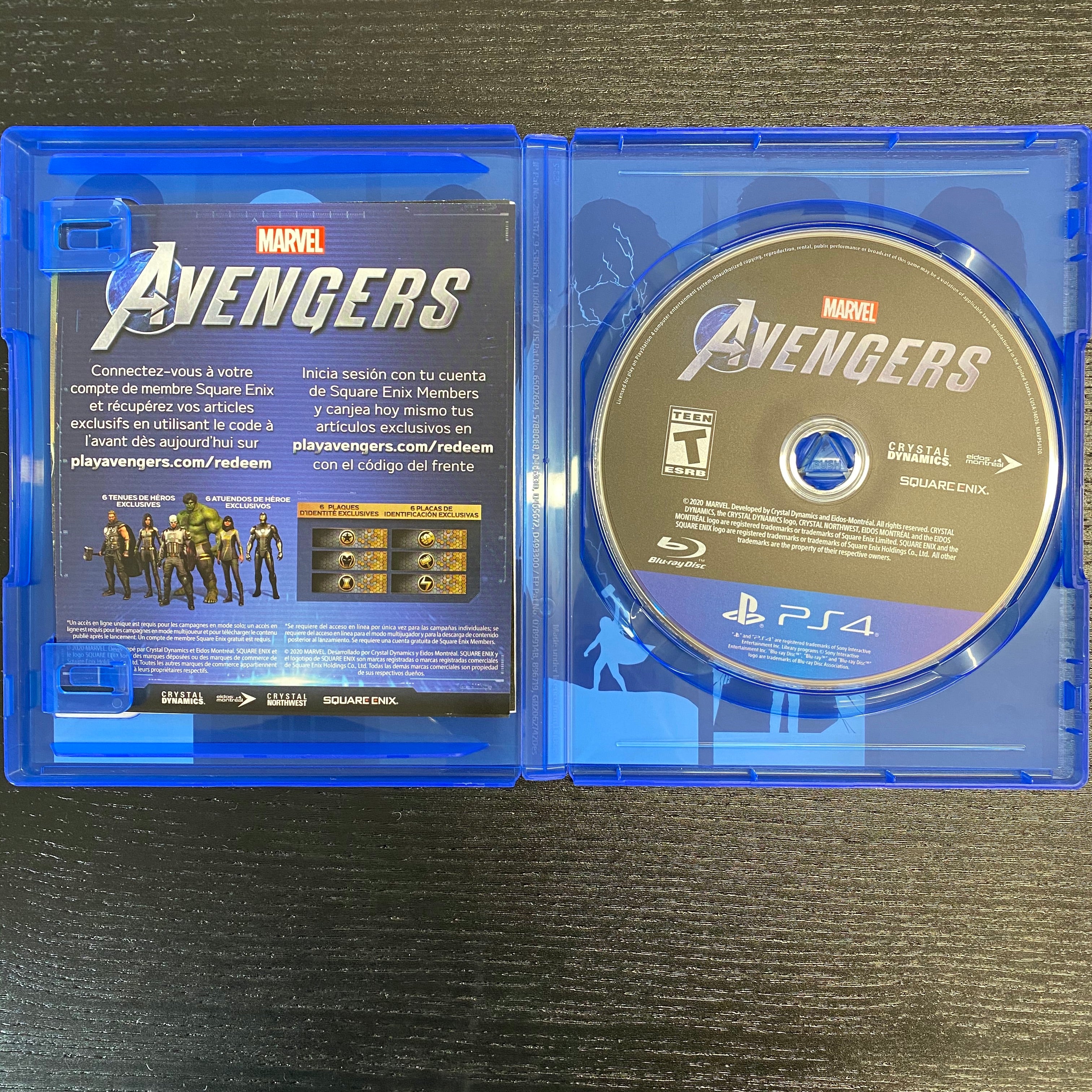 Marvel's Avengers: Deluxe Edition - (PS4) PlayStation 4 [UNBOXING] Video Games Square Enix   