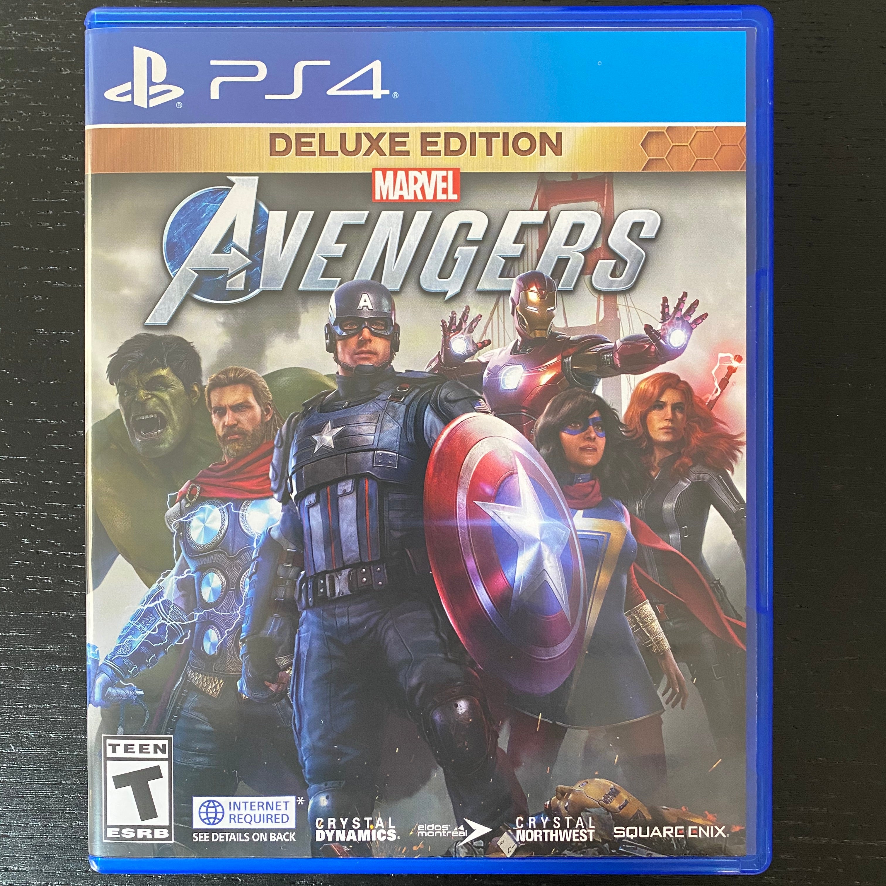 Marvel's Avengers: Deluxe Edition - (PS4) PlayStation 4 [UNBOXING] Video Games Square Enix   