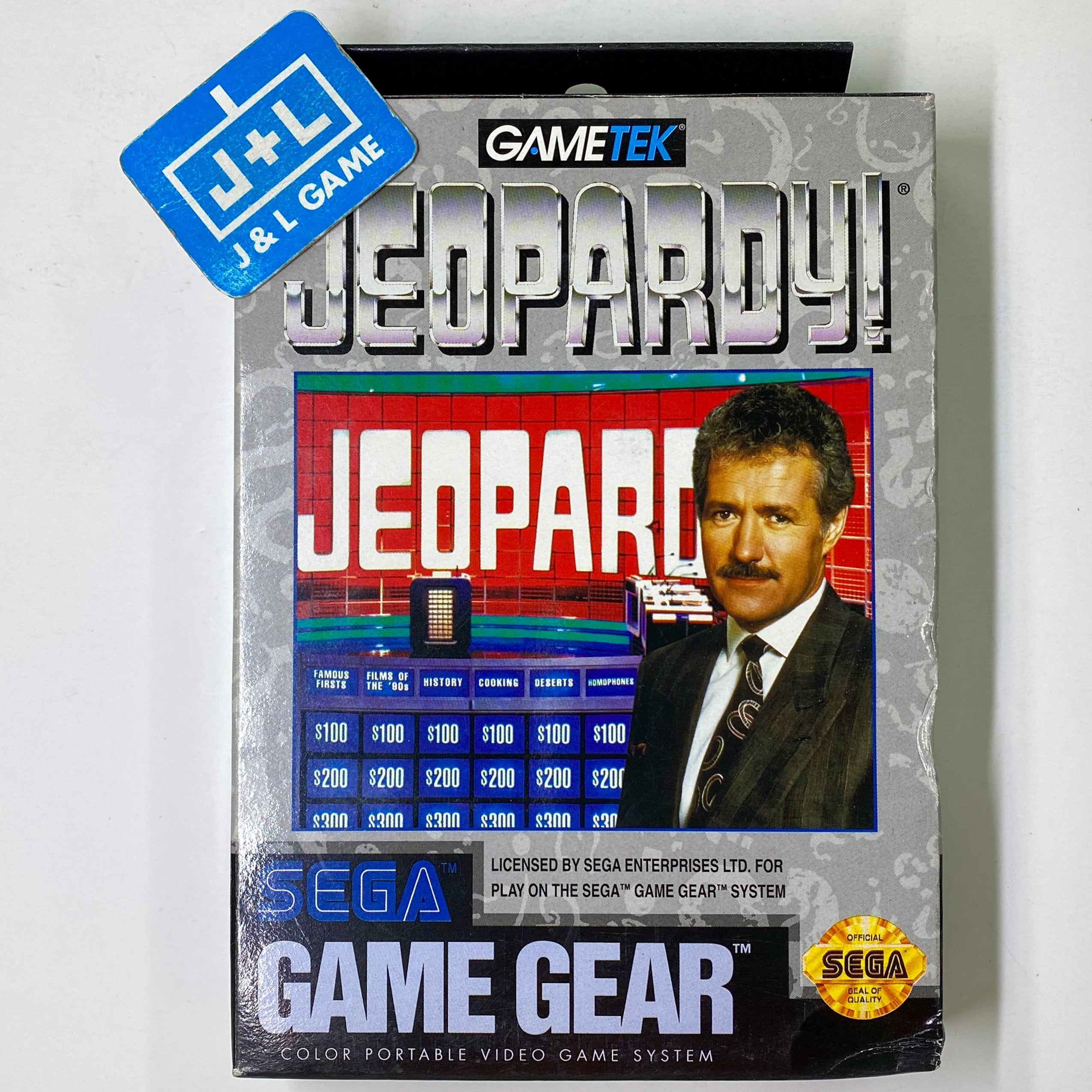 Jeopardy Sports Edition (Sega Genesis, 1994) Complete w/ Case Jeopardy Sports Edition (Sega Genesis, 1994) Complete w/ Case