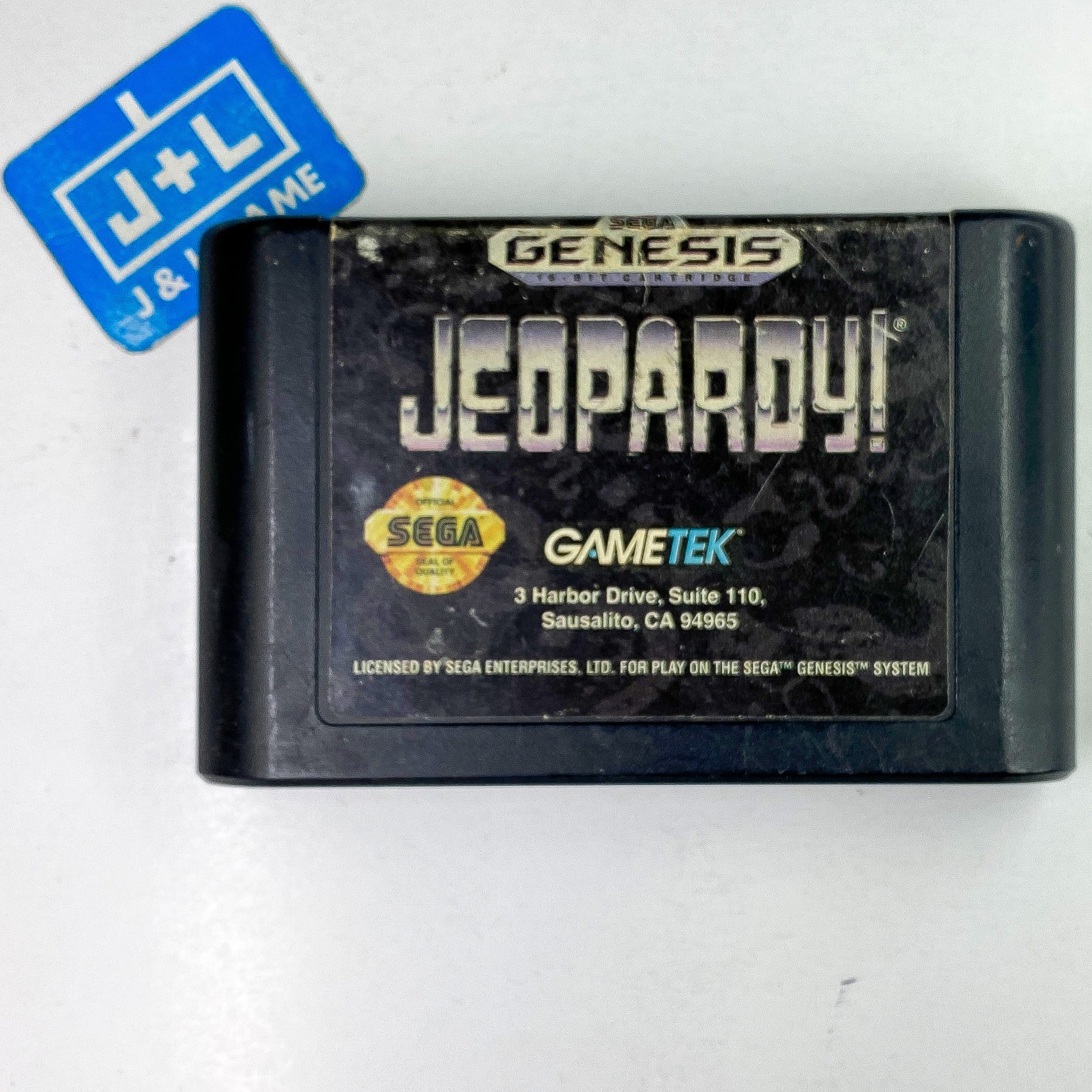 Jeopardy! - (SG) SEGA Genesis [Pre-Owned] Video Games GameTek   