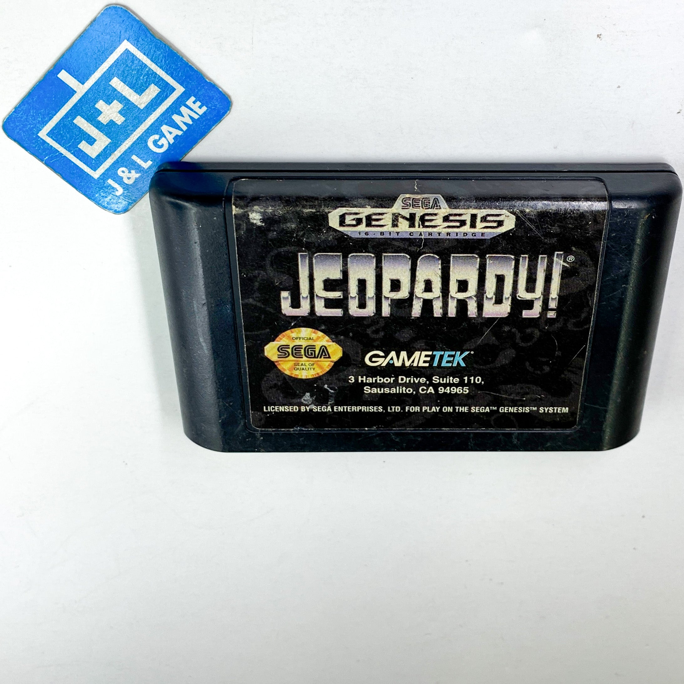 Jeopardy! - (SG) SEGA Genesis [Pre-Owned] Video Games GameTek   