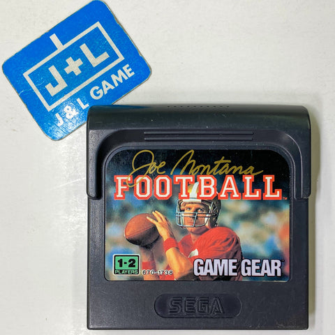 Joe Montana Football - SEGA GameGear [Pre-Owned] Video Games Sega   
