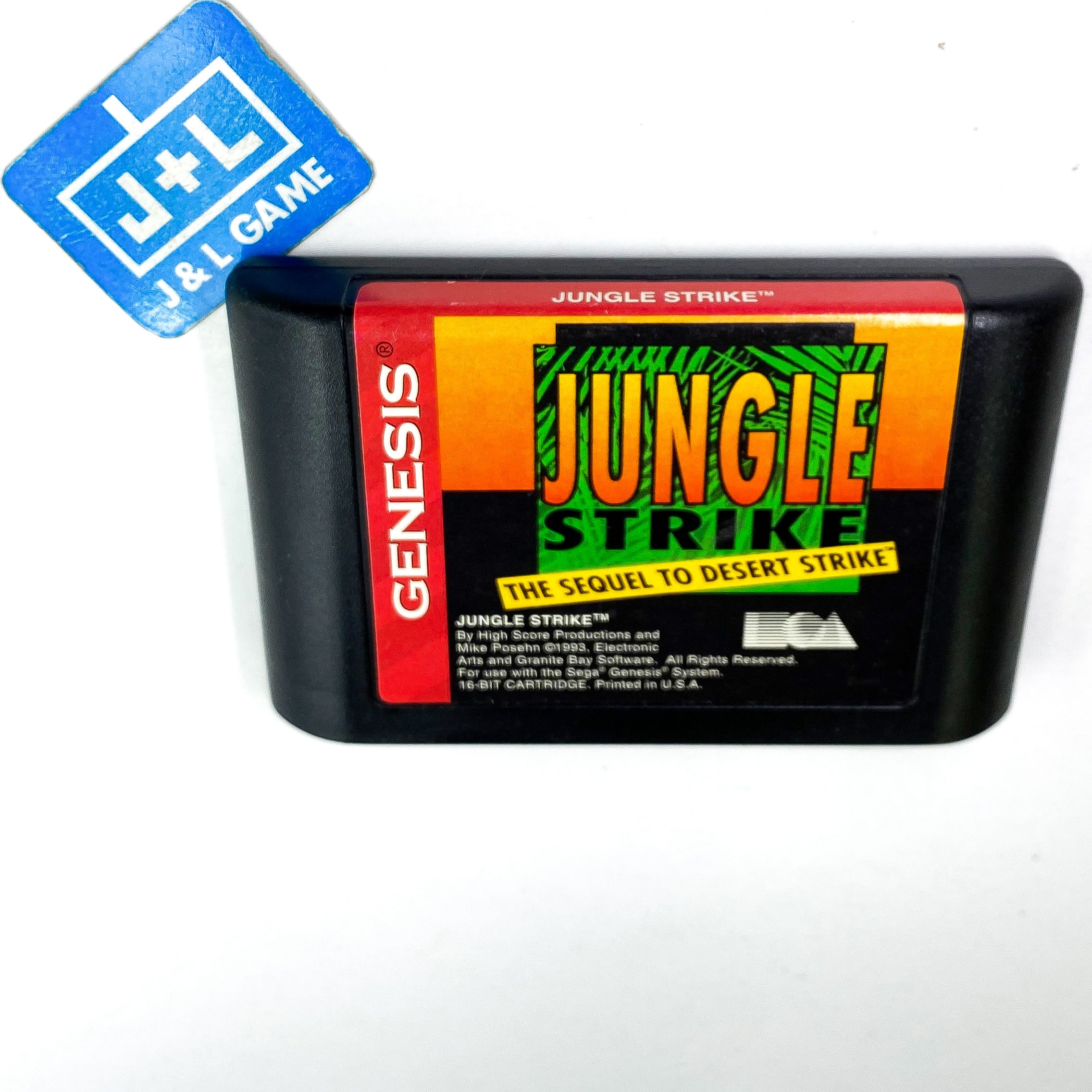 Jungle Strike - SEGA Genesis [Pre-Owned] Video Games Electronic Arts   