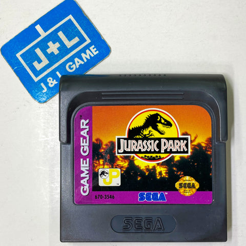 Jurassic Park - SEGA GameGear [Pre-Owned] Video Games Sega   