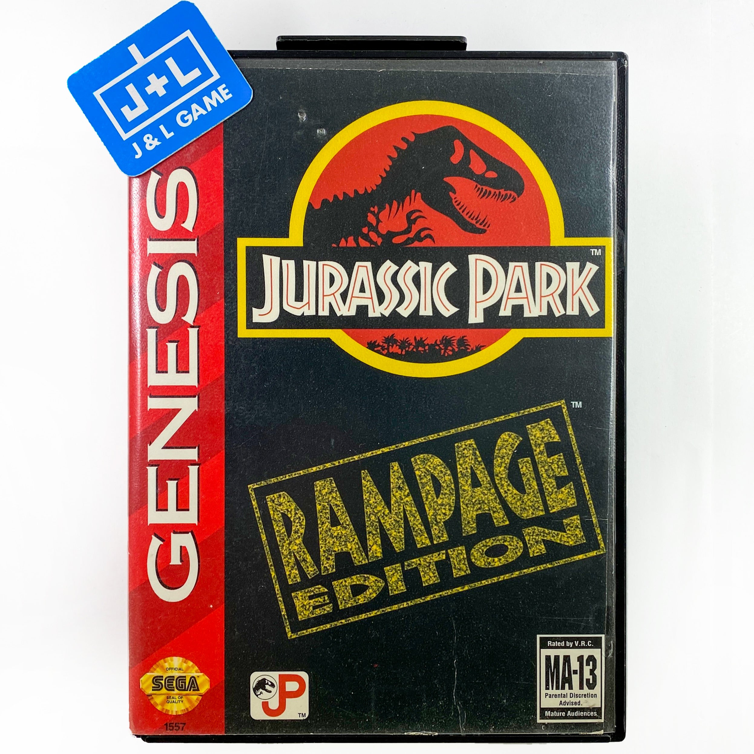 Jurassic Park: Rampage Edition - SEGA Genesis [Pre-Owned] Video Games Sega   