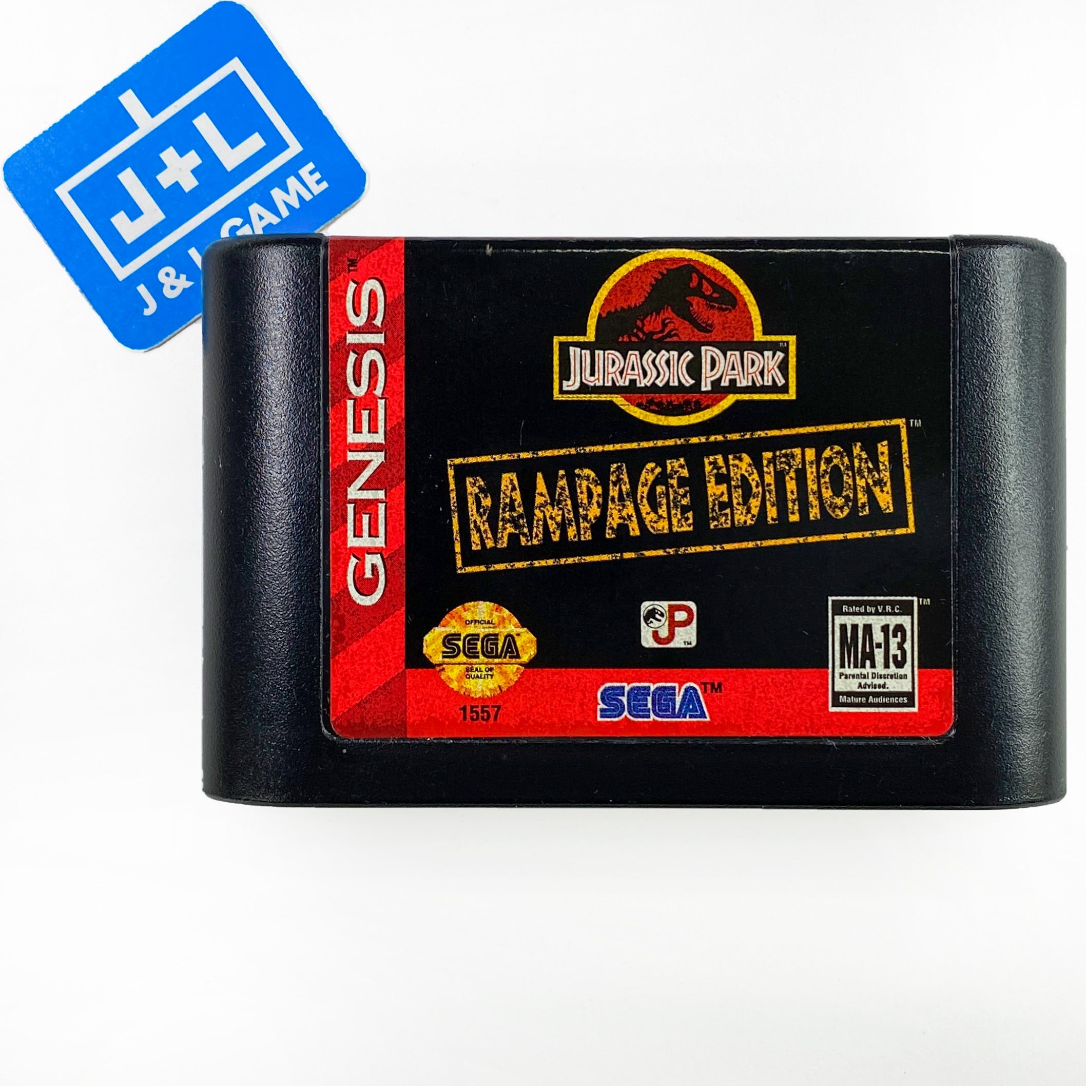 Jurassic Park: Rampage Edition - SEGA Genesis [Pre-Owned] Video Games Sega   