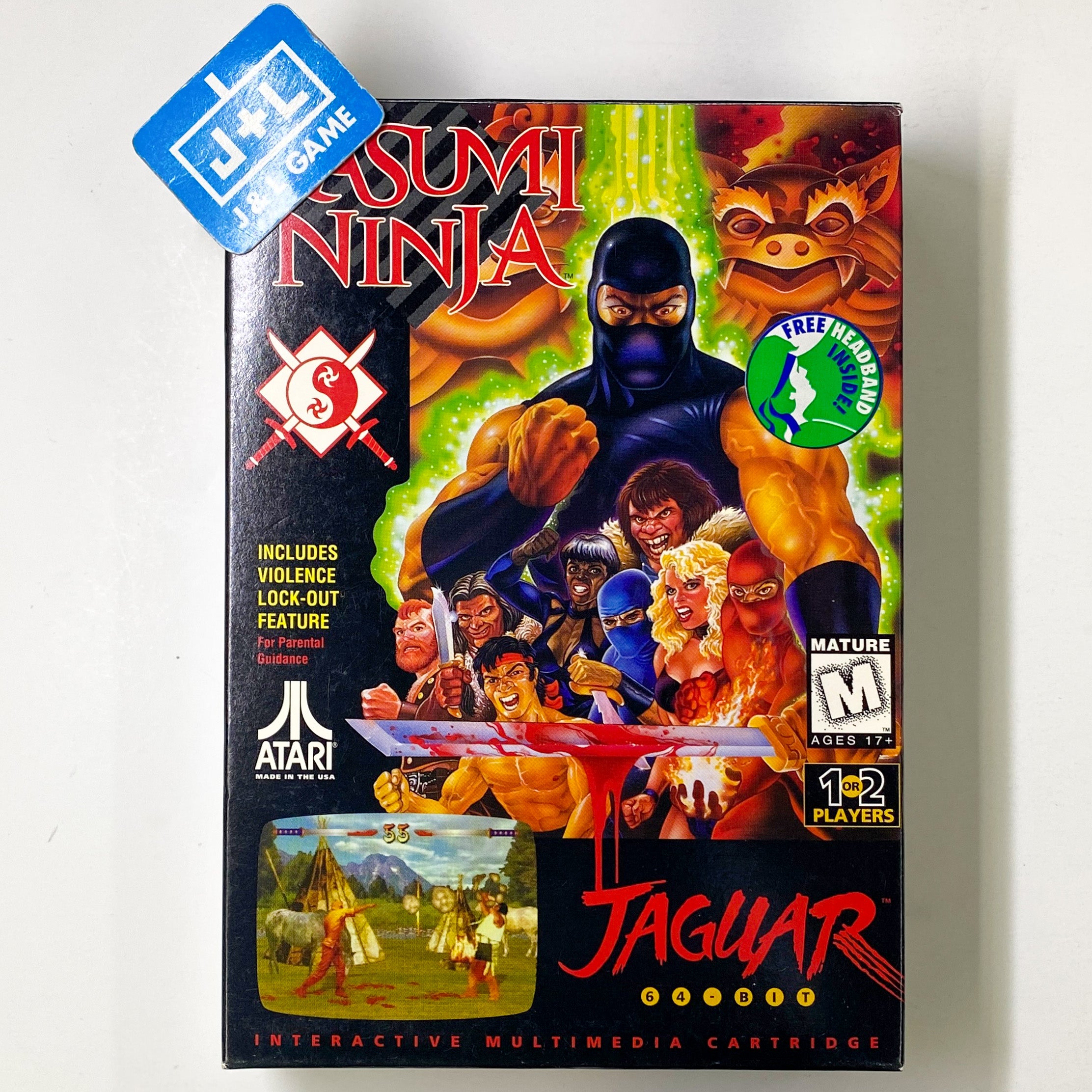 Kasumi Ninja - Atari Jaguar [Pre-Owned] Video Games Atari Corporation   