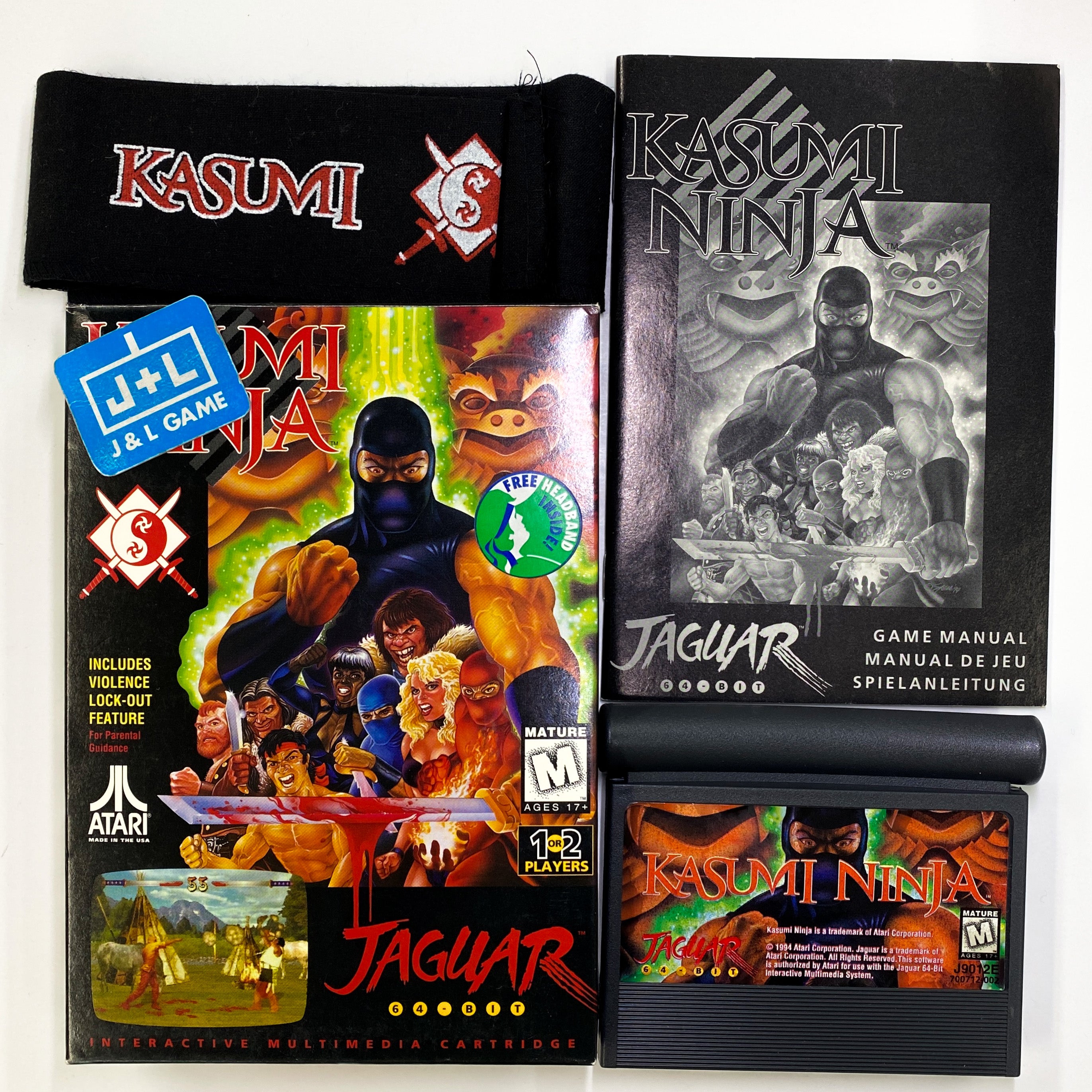 Kasumi Ninja - Atari Jaguar [Pre-Owned] Video Games Atari Corporation   
