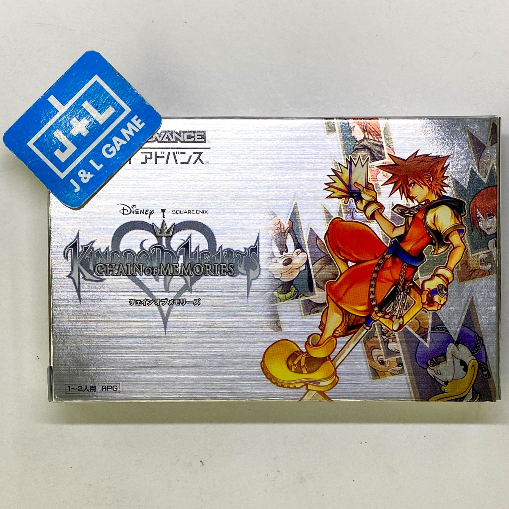 Kingdom Hearts: Chain of Memories - (GBA) Game Boy Advance (Japanese Import) [Pre-Owned] Video Games Square Enix   