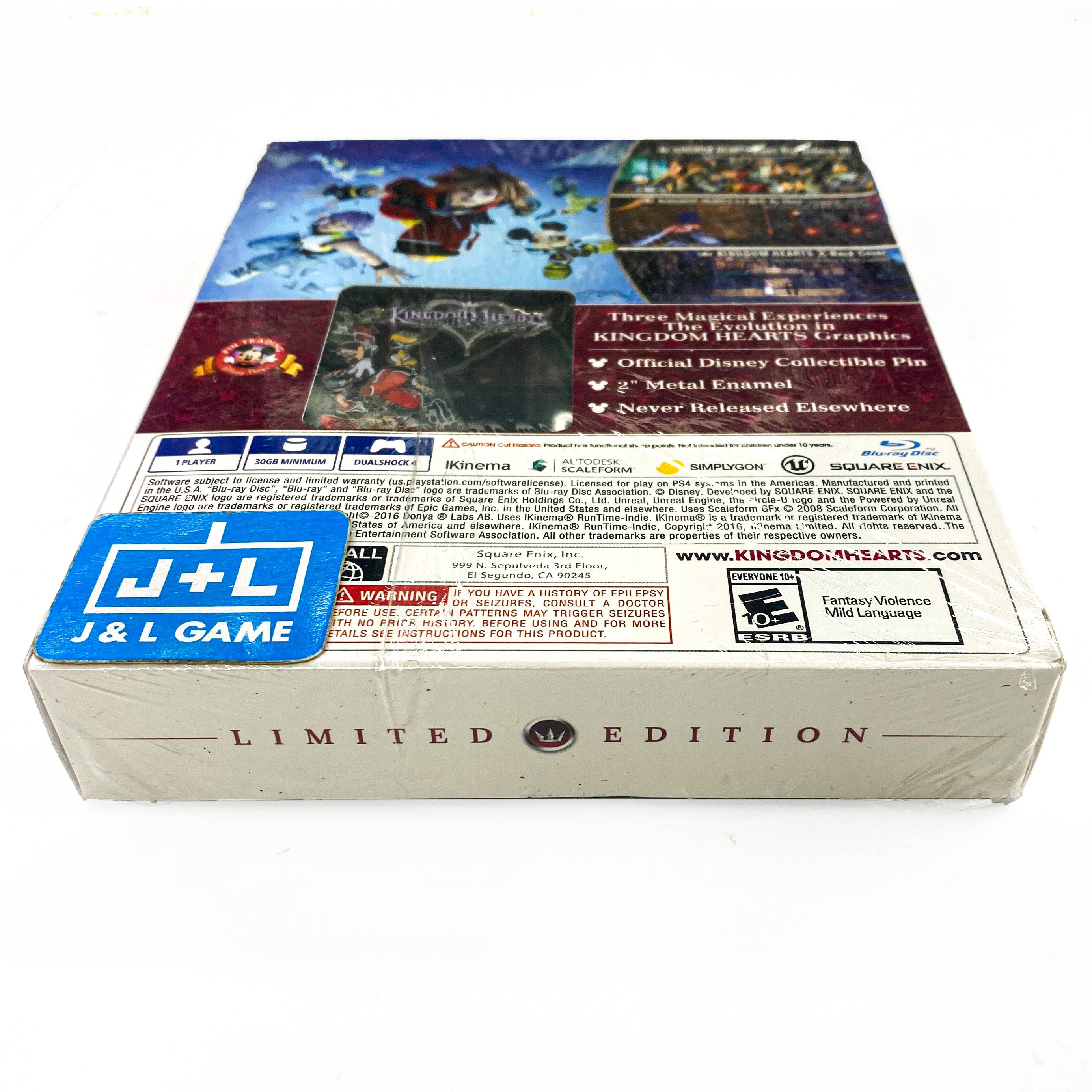 Kingdom Hearts HD 2.8 Final Chapter Prologue (Limited Edition) - (PS4) PlayStation 4 Video Games Square Enix   