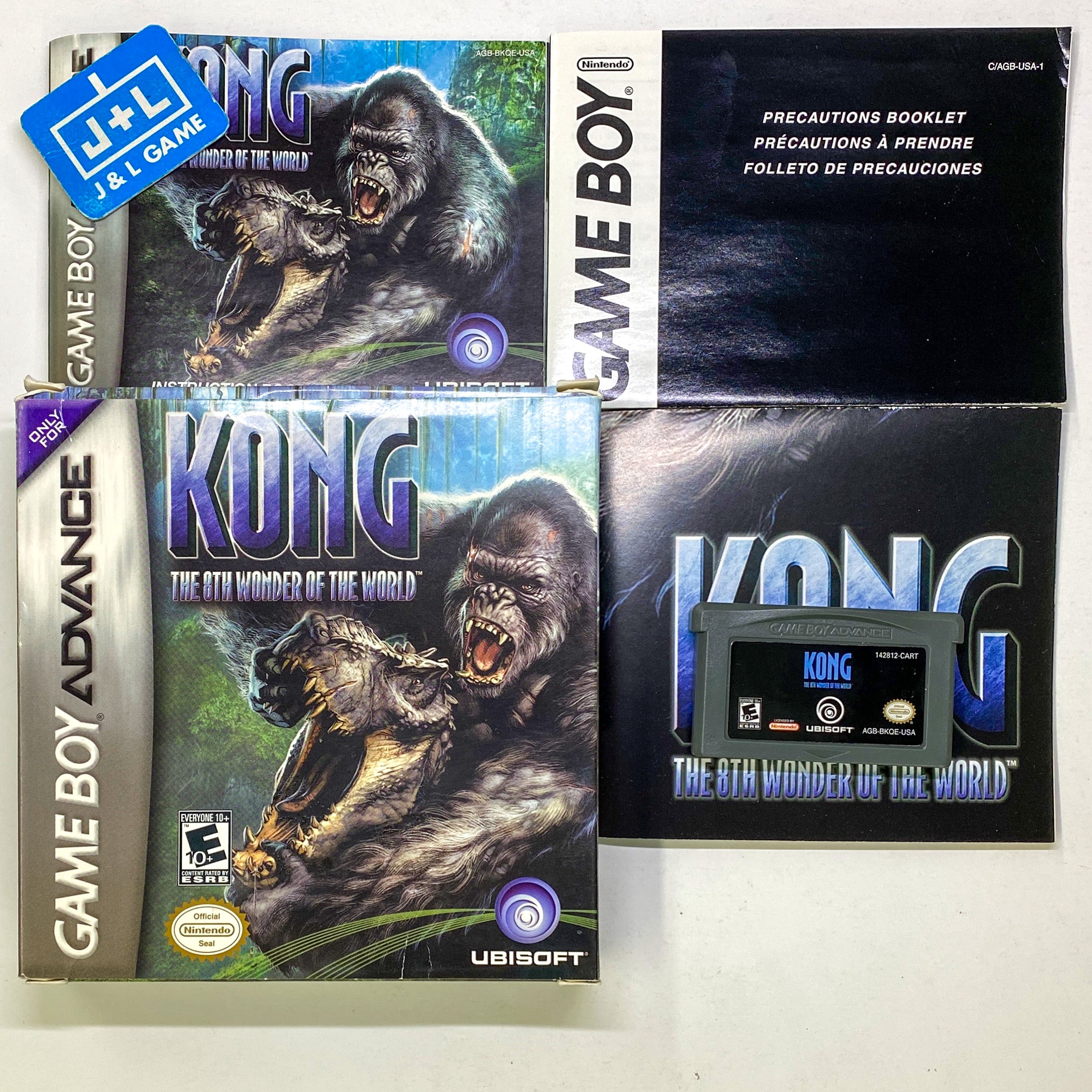 Kong: The 8th Wonder of the World - (GBA) Game Boy Advance [Pre-Owned] Video Games Ubisoft   