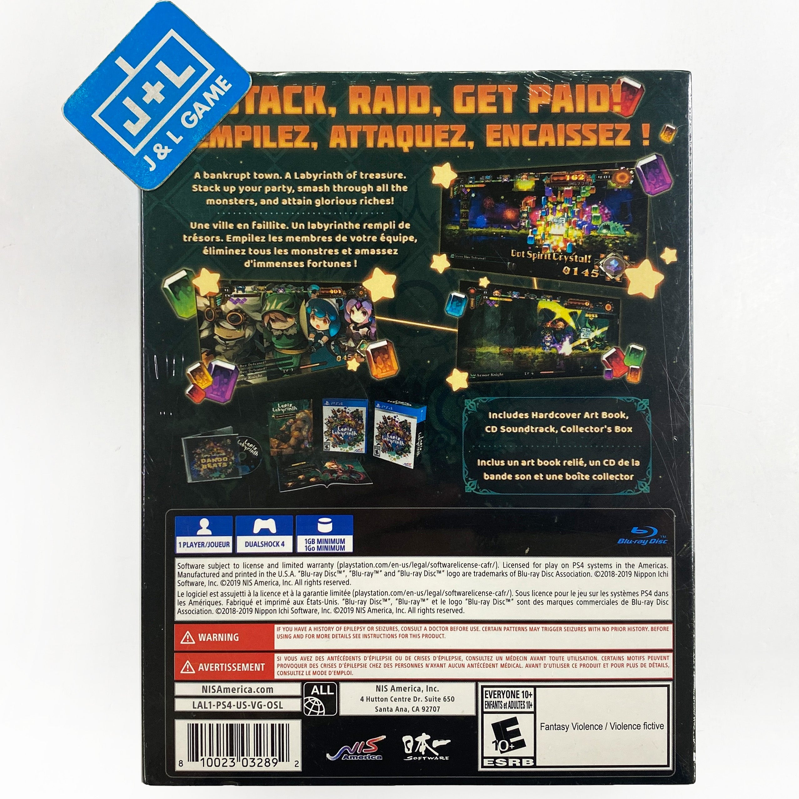 Lapis x Labyrinth (Limited Edition) - (PS4) PlayStation 4 Video Games NIS America   