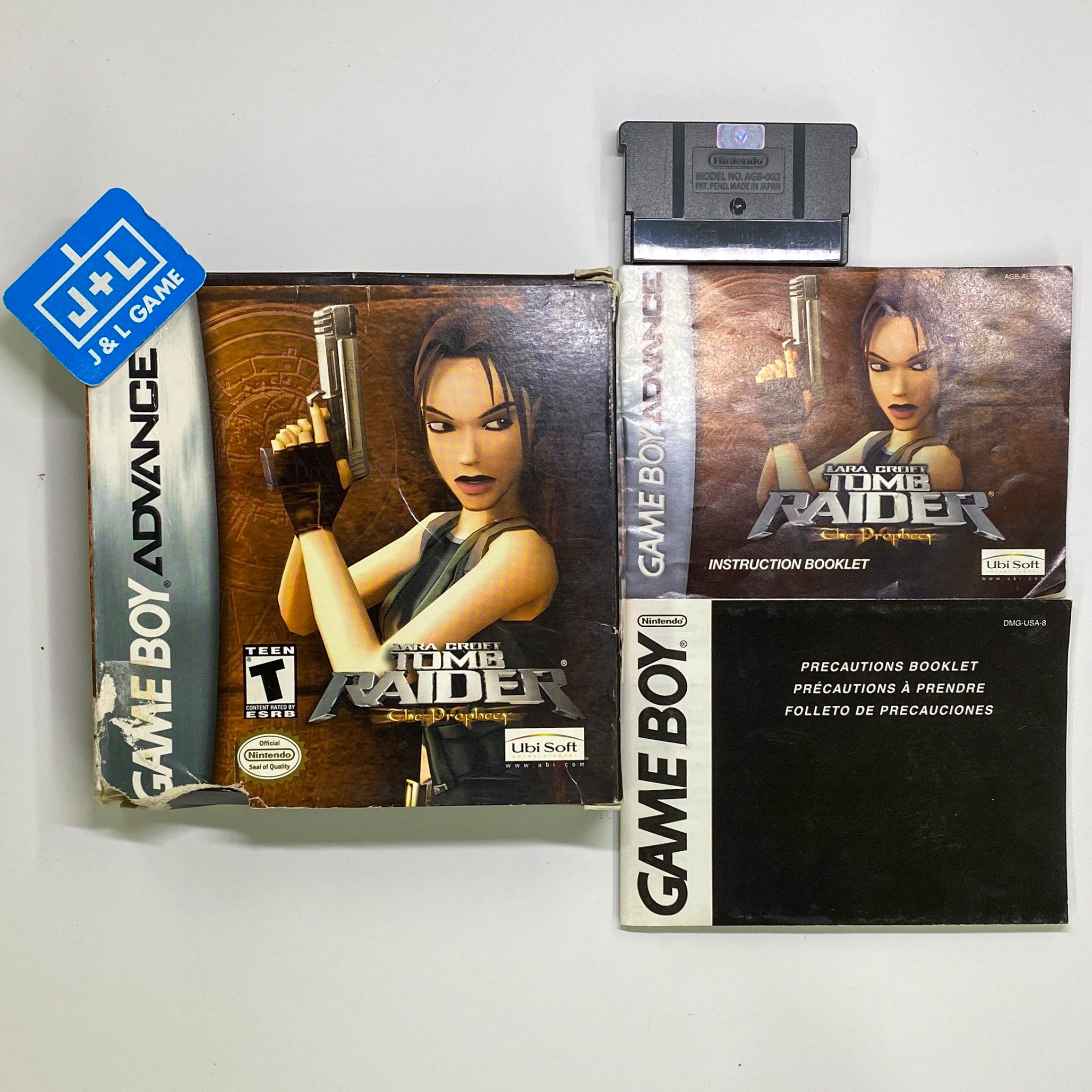 Lara Croft - Tomb Raider: The Prophecy - (GBA) Game Boy Advance [Pre-Owned] Video Games Ubisoft   