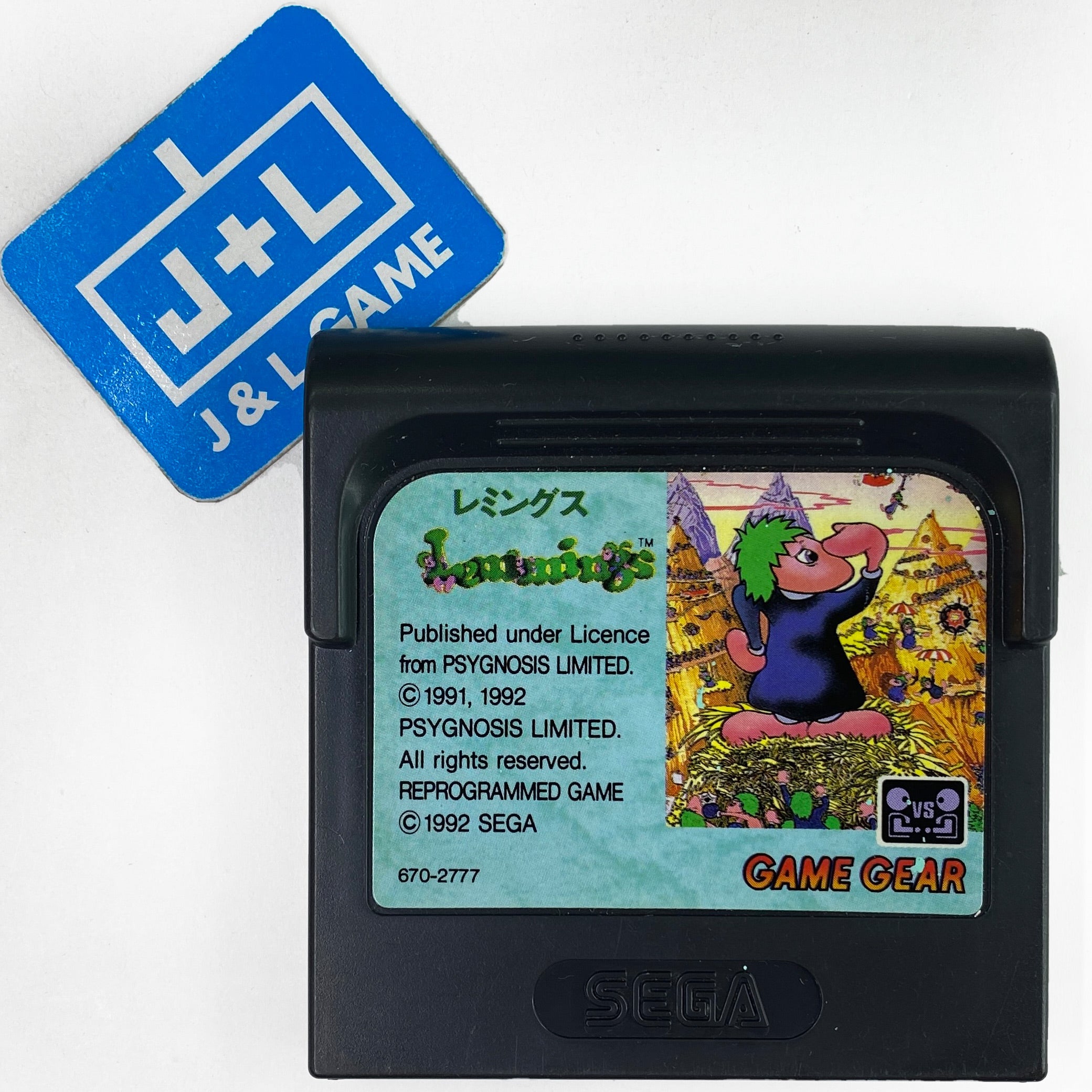 Lemmings - SEGA GameGear (Japanese Import) [Pre-Owned] Video Games Sega   