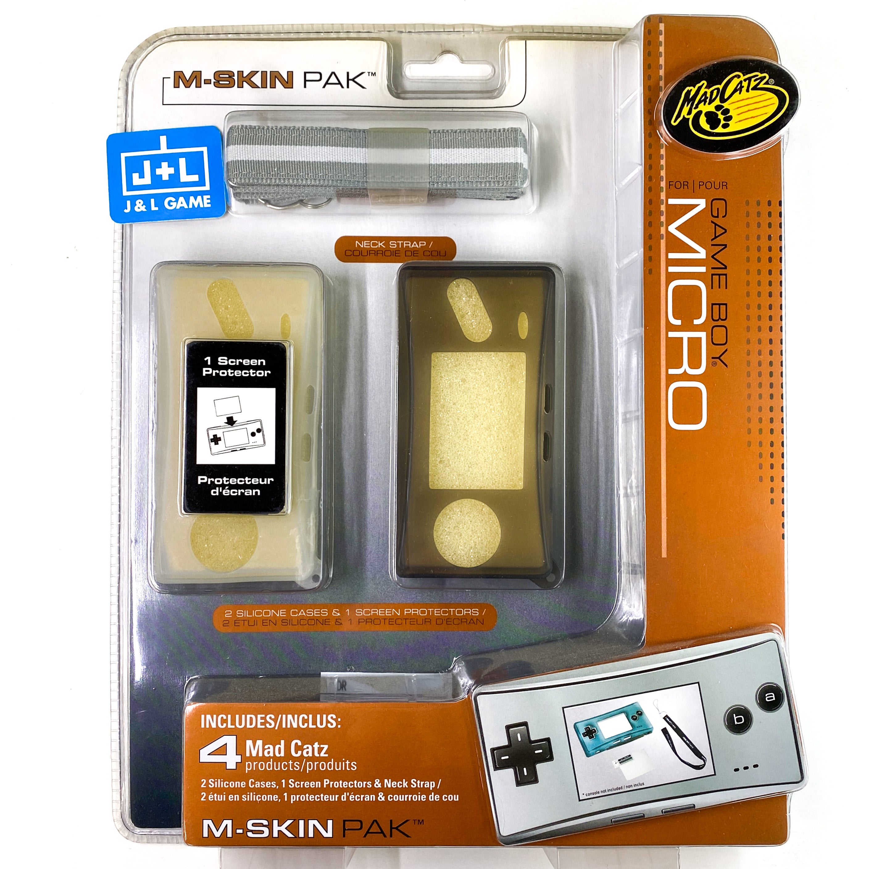 Madcatz M-Skin PAK Nintendo Game Boy Micro Skin Pak - (GBA) Game Boy Advance Accessories Mad Catz   