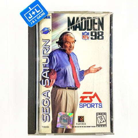 Madden NFL 98 - (SS) SEGA Saturn [Pre-Owned] Video Games EA Sports   