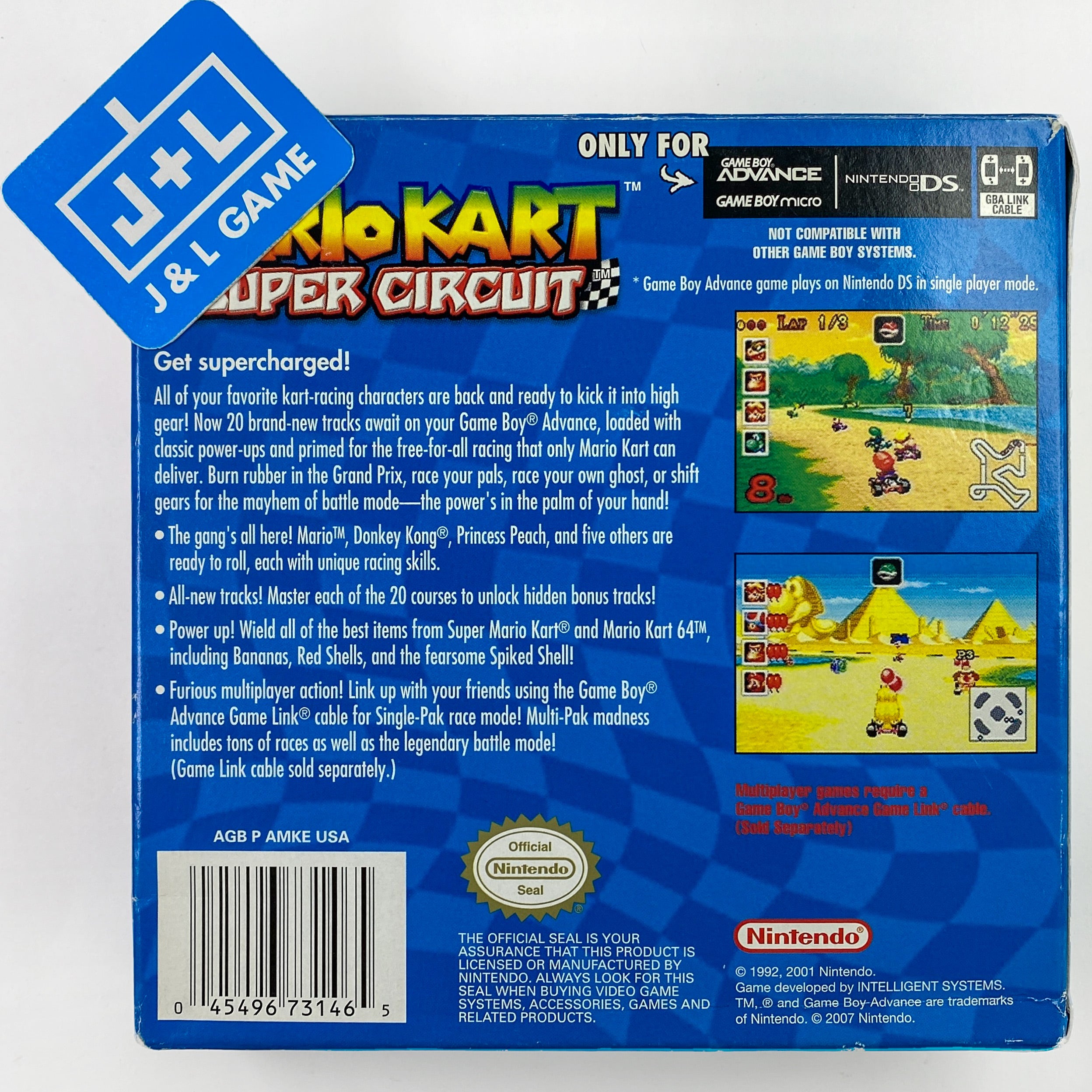Mario Kart: Super Circuit (Player's Choice) - (GBA) Game Boy Advance [Pre-Owned] Video Games Nintendo   