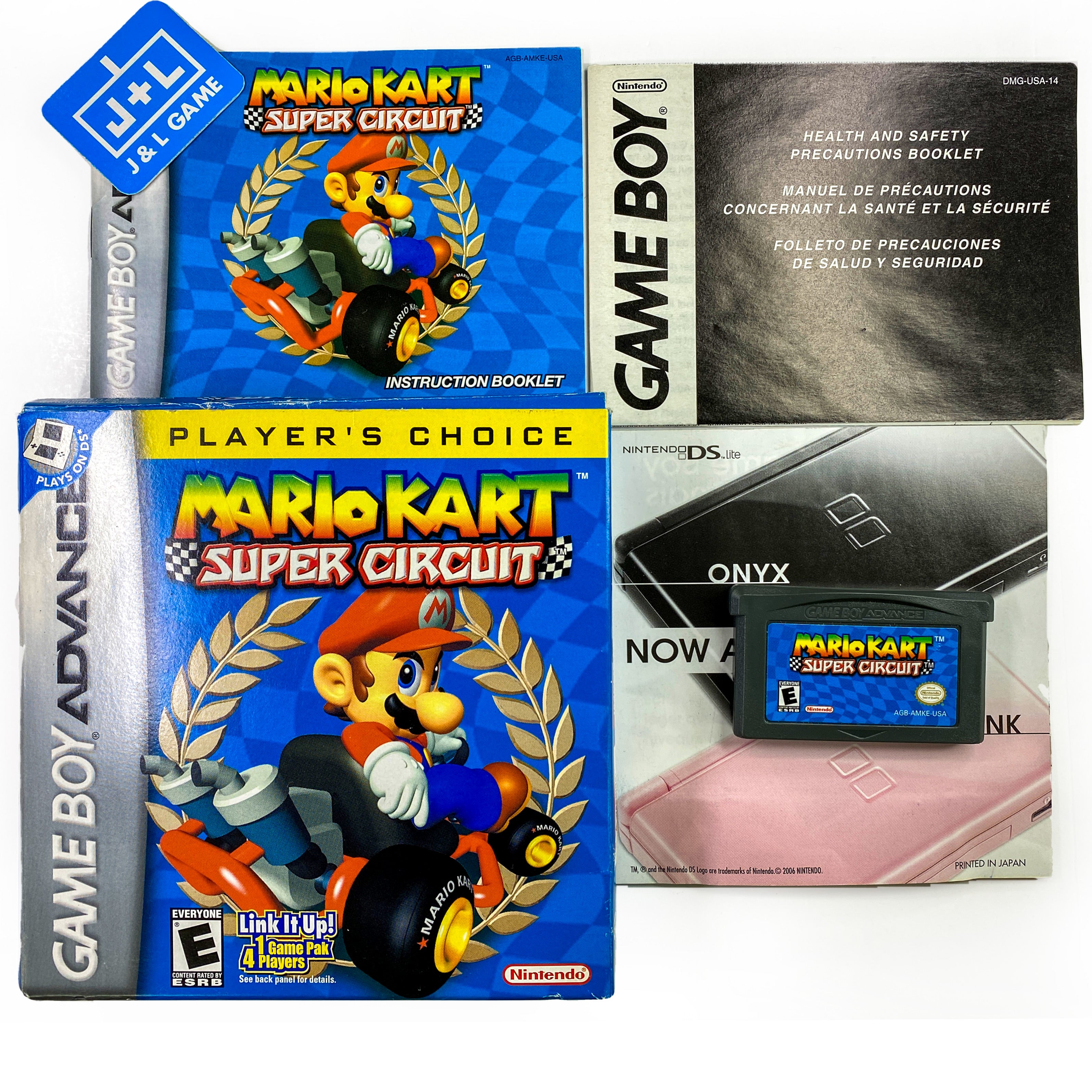 Mario Kart: Super Circuit (Player's Choice) - (GBA) Game Boy Advance [Pre-Owned] Video Games Nintendo   