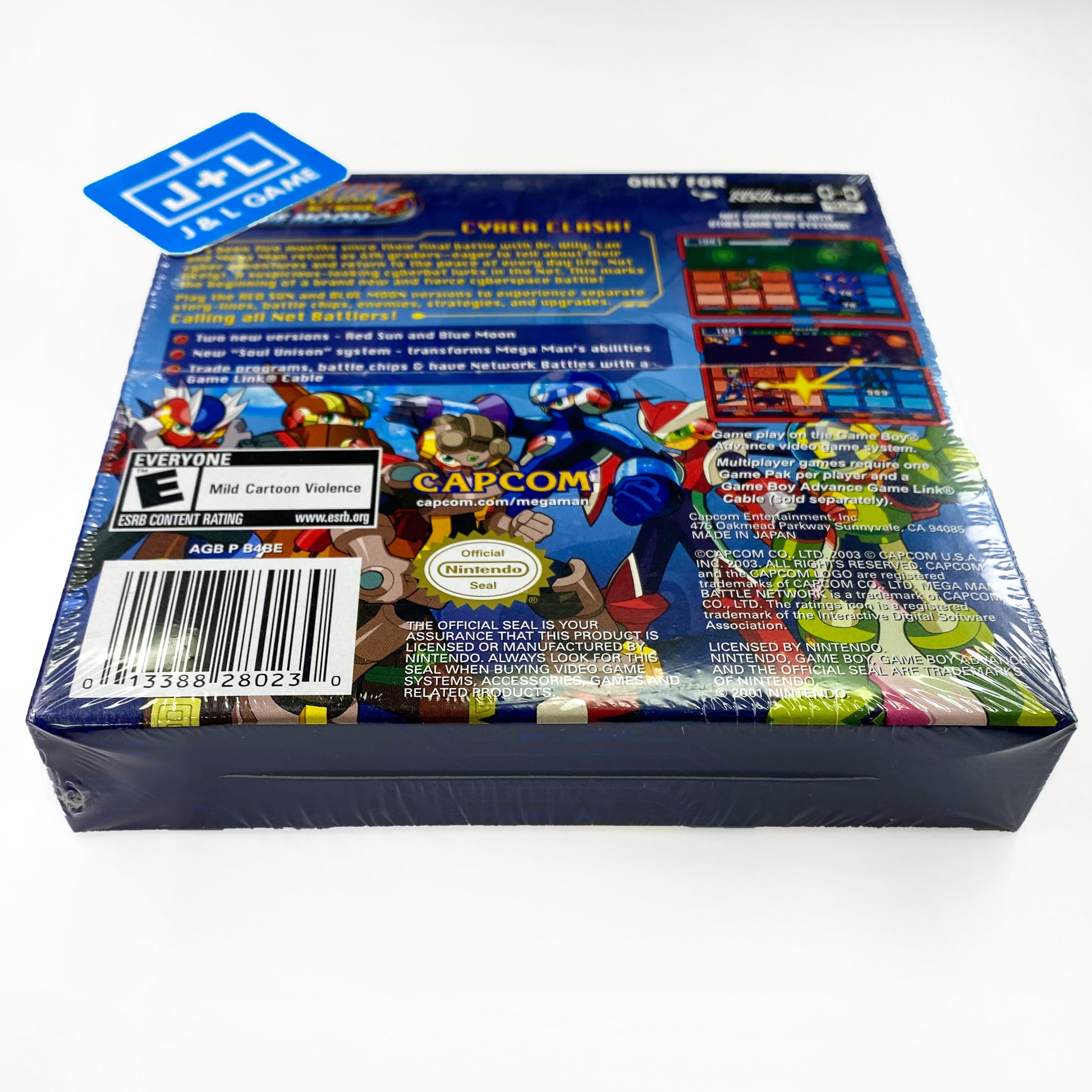 Mega Man Battle Network 4: Blue Moon - (GBA) Game Boy Advance Video Games Capcom   