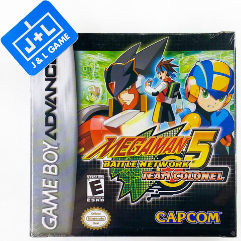 Mega Man Battle Network 5: Team Colonel - (GBA) Game Boy Advance Video Games Capcom   