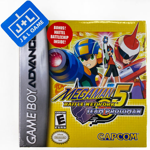 Mega Man Battle Network 5: Team Protoman - (GBA) Game Boy Advance Video Games Capcom   