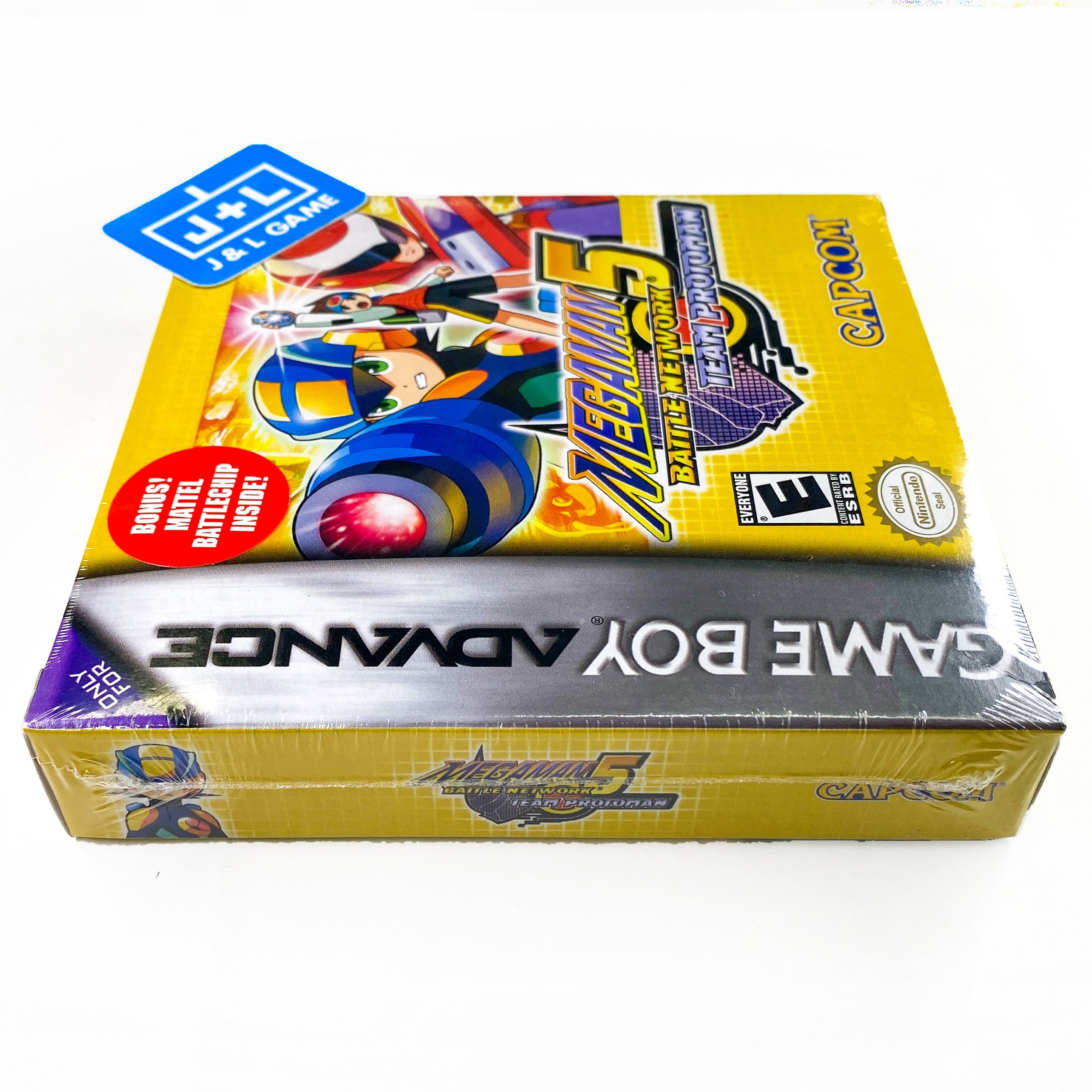 Mega Man Battle Network 5: Team Protoman - (GBA) Game Boy Advance Video Games Capcom   