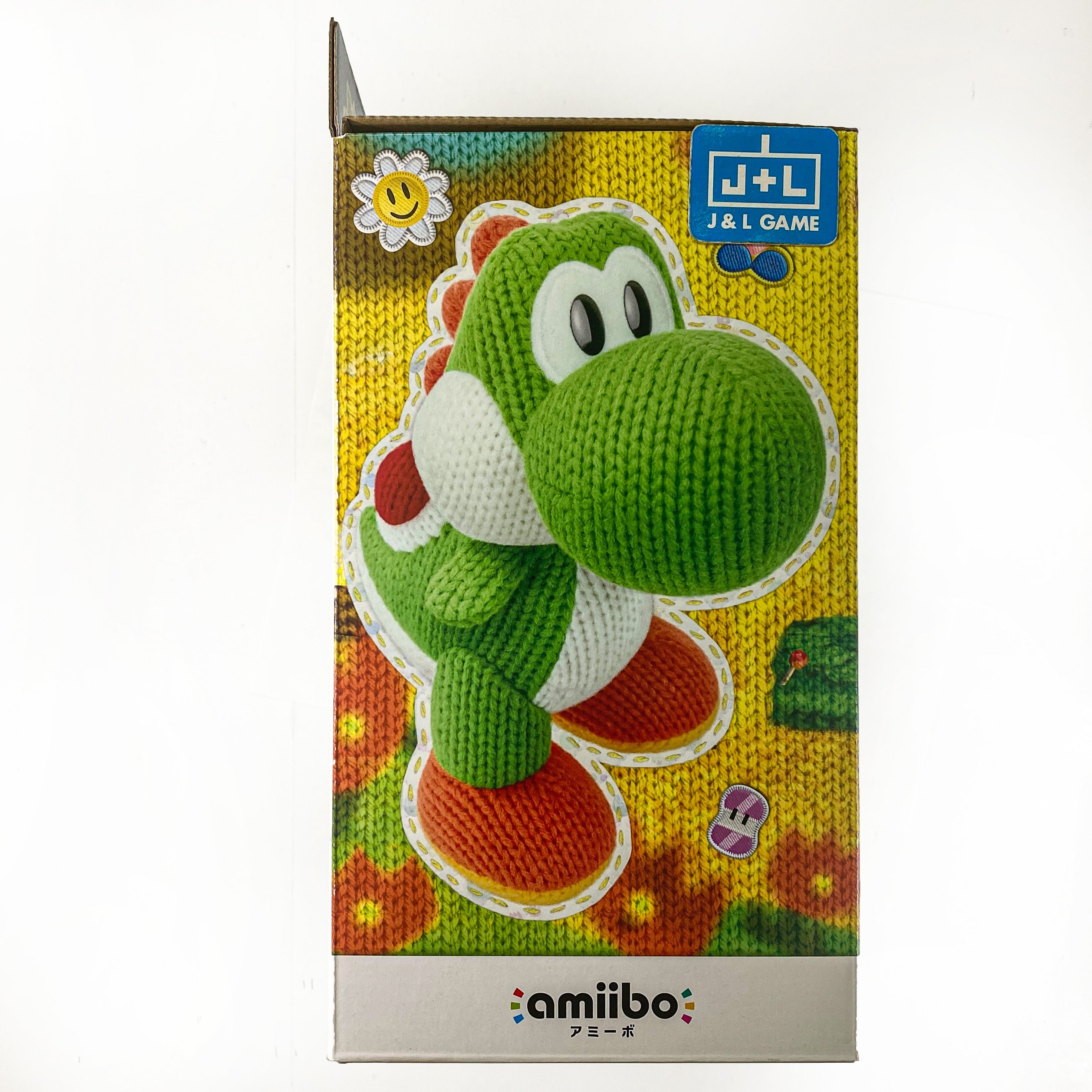Mega Yarn Yoshi (Yoshi's Woolly World) - Nintendo WiiU Amiibo (Japanese Import) Amiibo Nintendo   