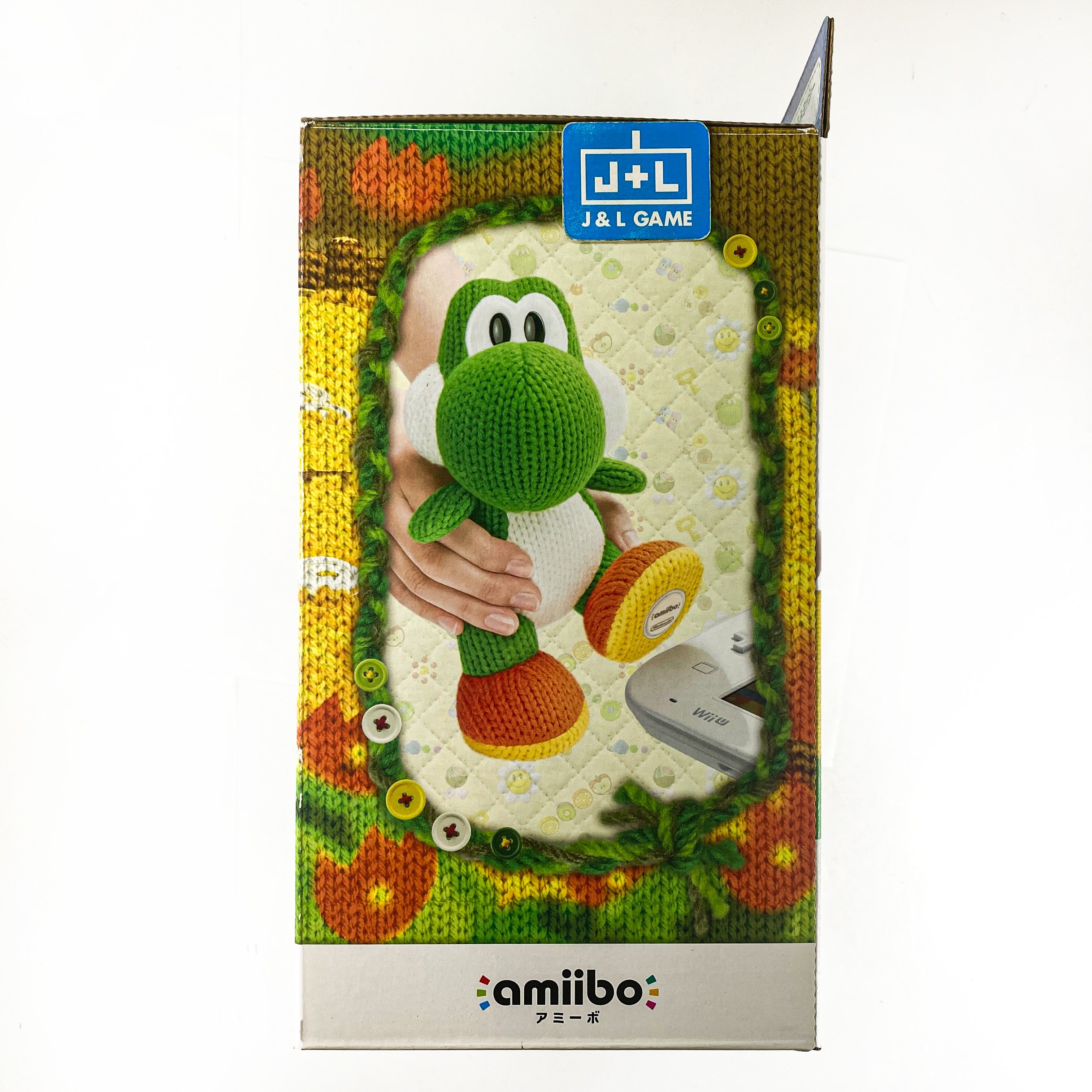 Mega Yarn Yoshi (Yoshi's Woolly World) - Nintendo WiiU Amiibo (Japanese Import) Amiibo Nintendo   