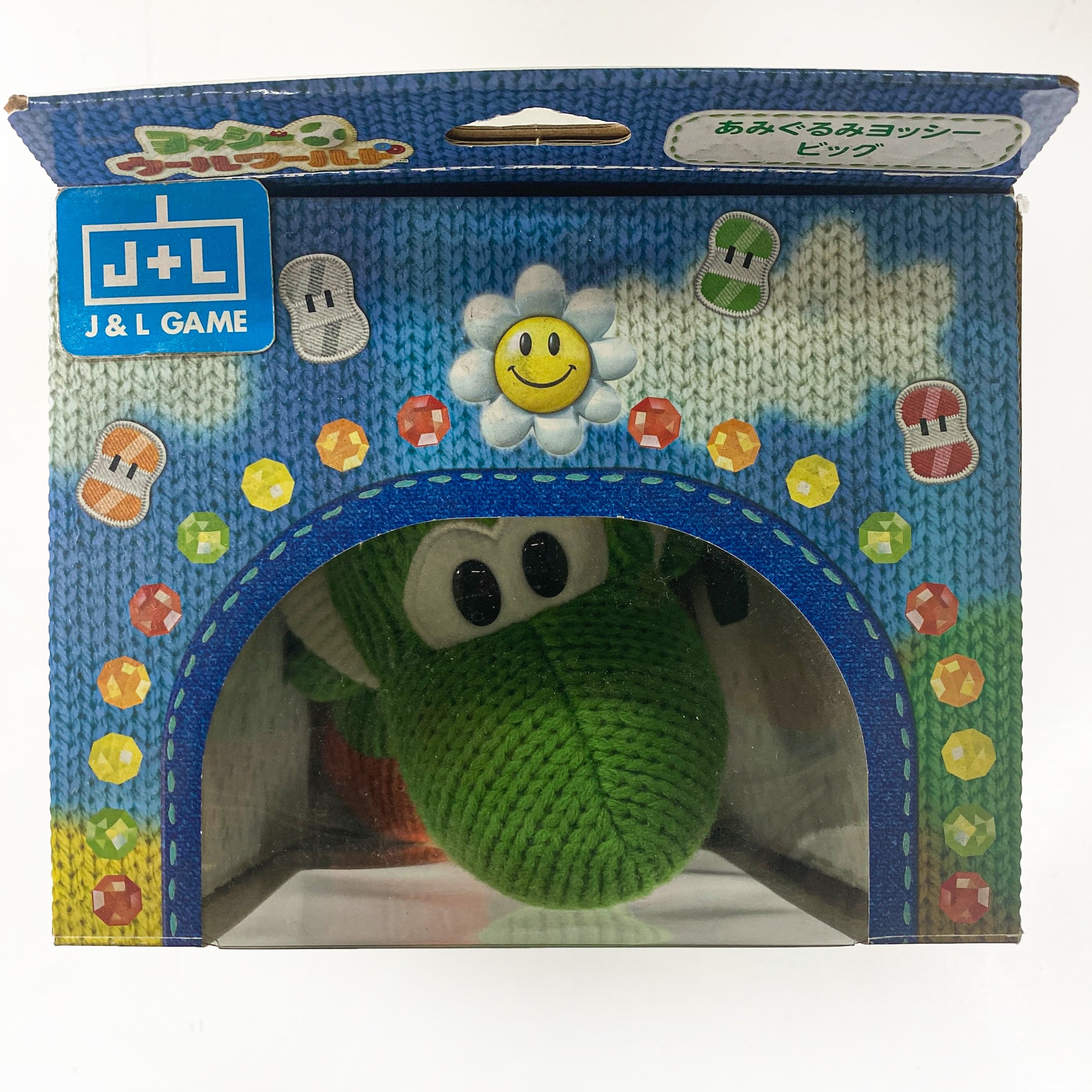 Mega Yarn Yoshi Yoshi s Woolly World Nintendo WiiU Amiibo Japanese Import