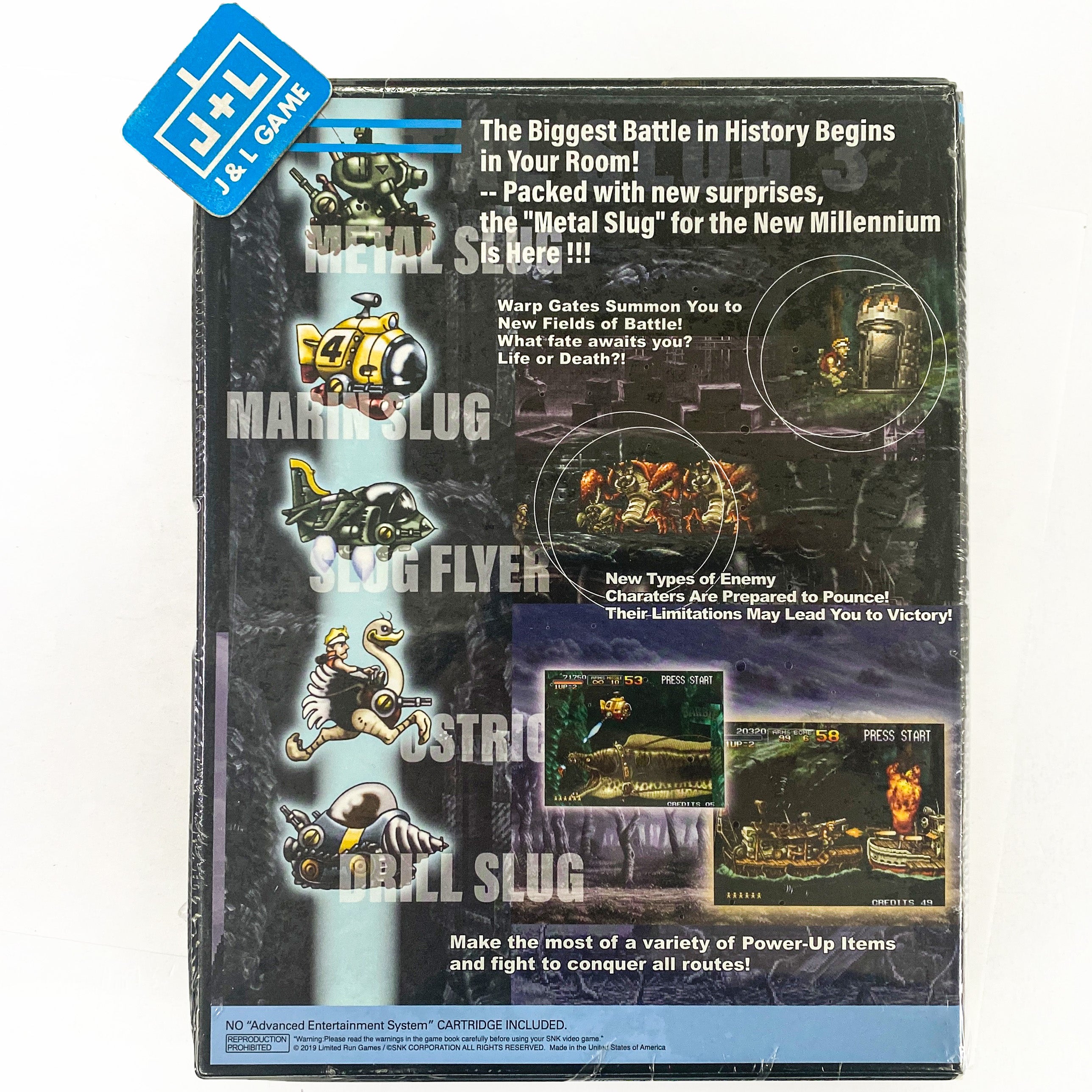Metal Slug 3 (Limited Run #285) (Classic Edition) - (PS4) Playstation 4 Video Games Limited Run Games   