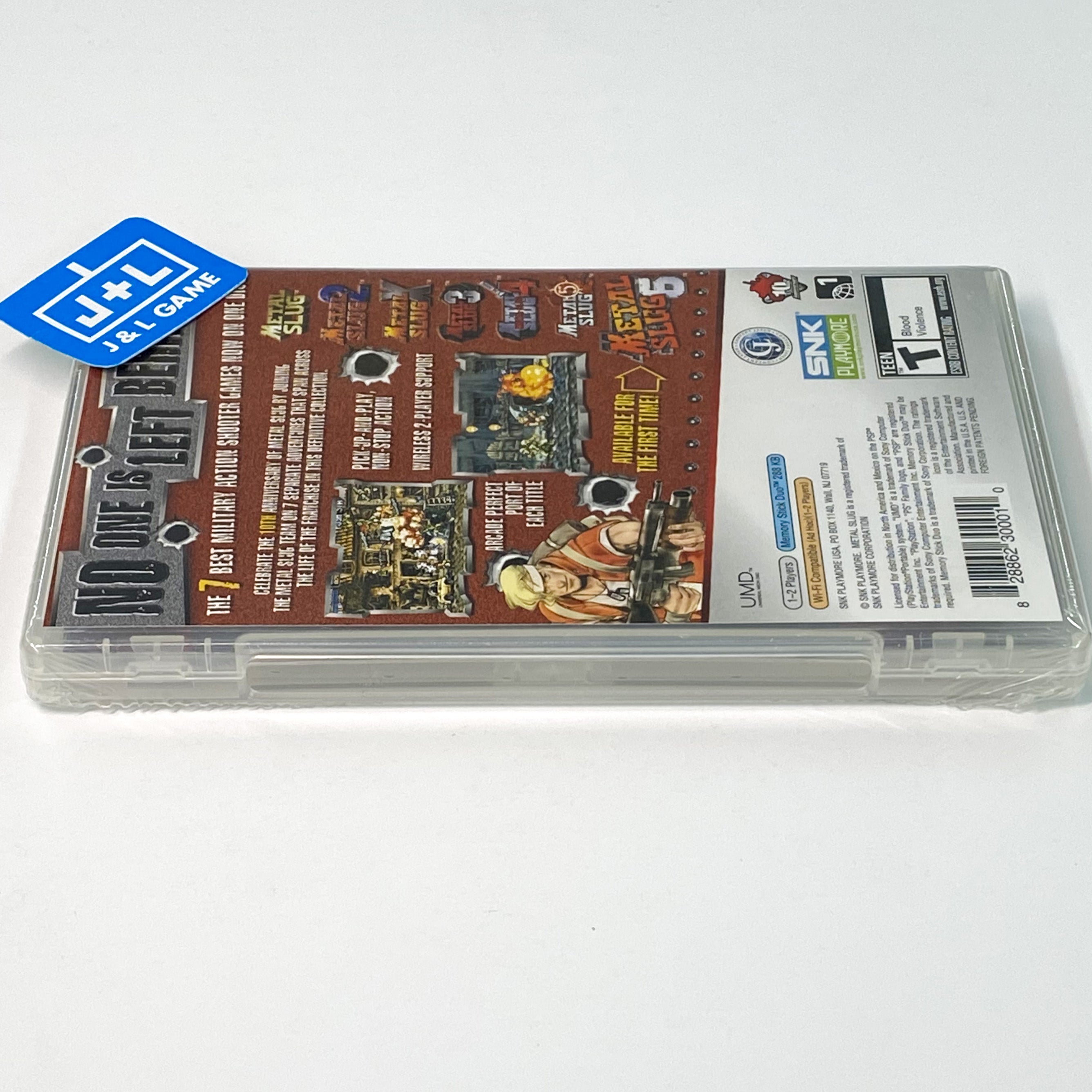Metal Slug Anthology - Sony PSP Video Games SNK   