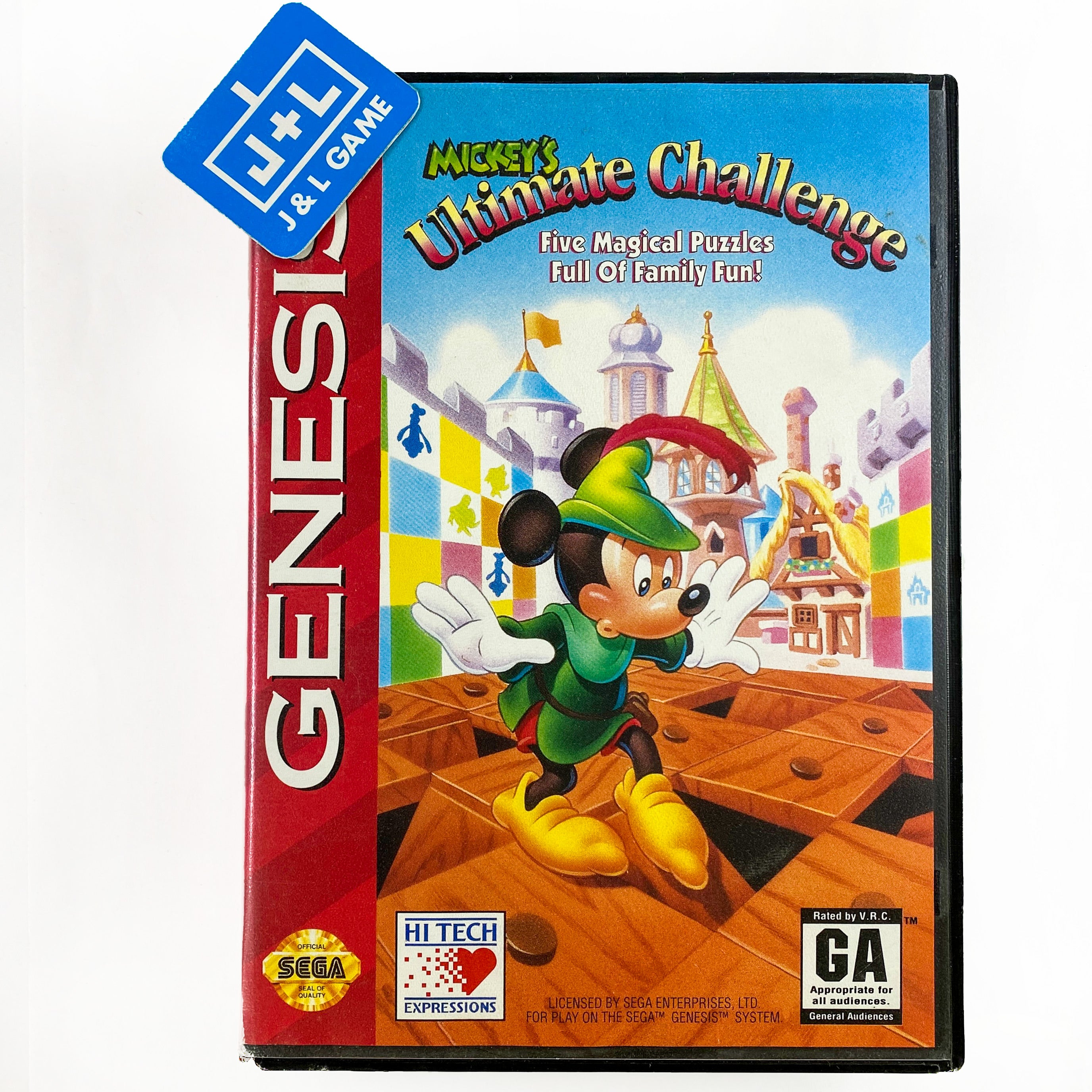 Mickey's Ultimate Challenge - SEGA Genesis [Pre-Owned] Video Games High Tech   