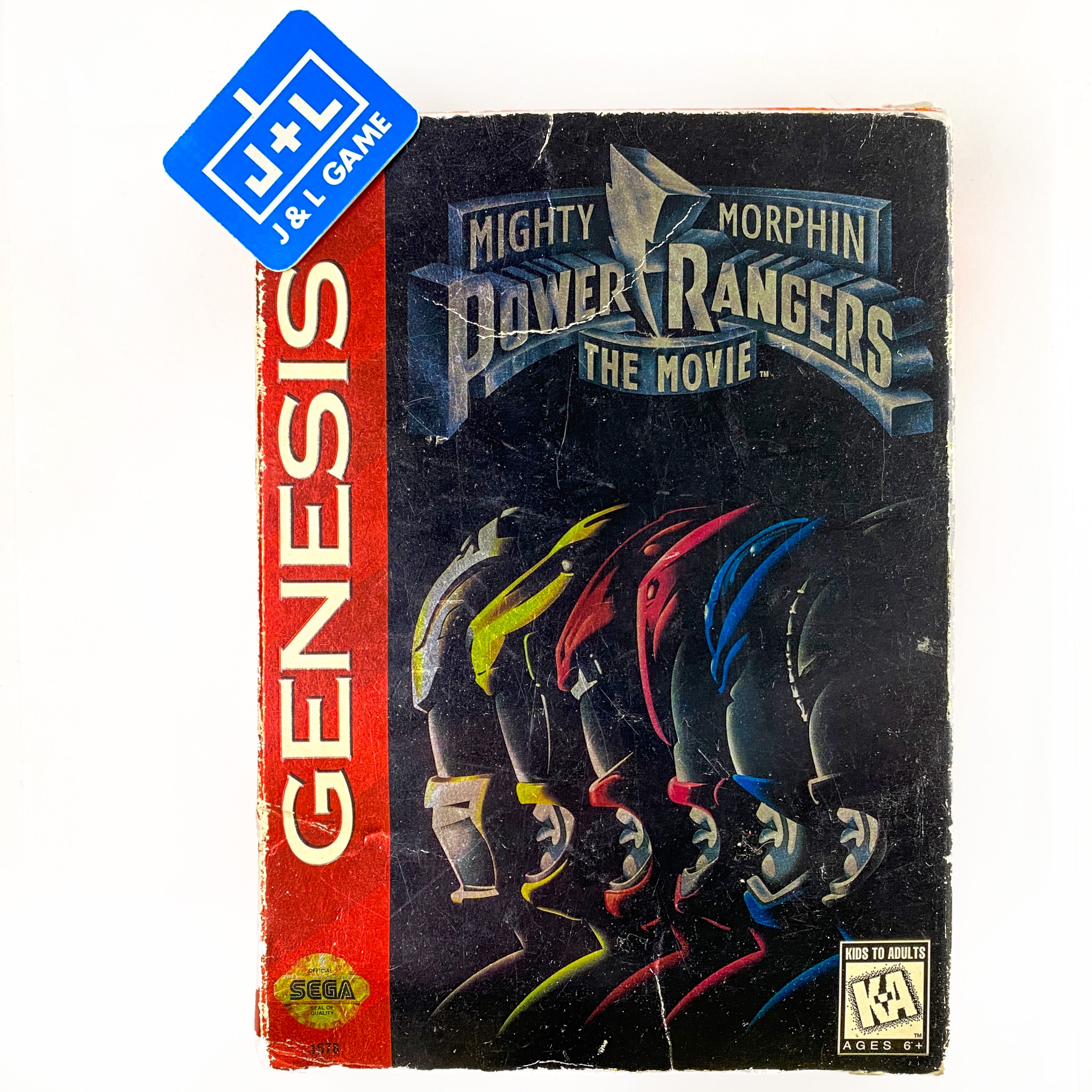 Mighty Morphin Power Rangers: The Movie - (SG) SEGA Genesis [Pre-Owned] Video Games Sega   
