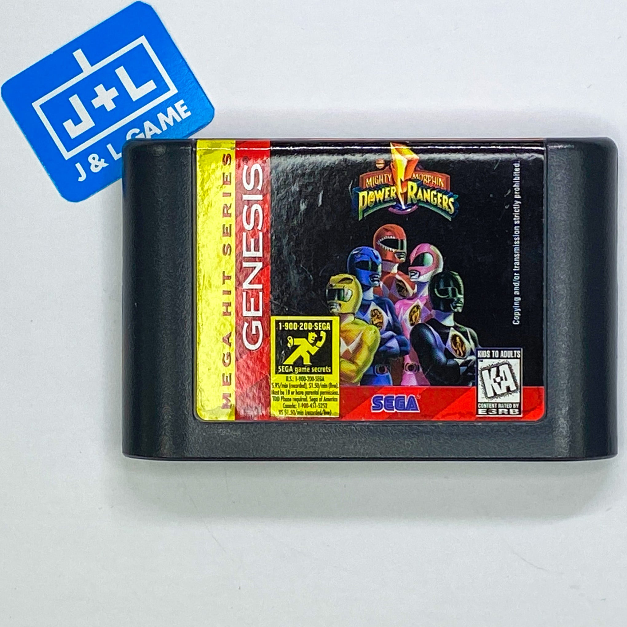 Mighty Morphin Power Rangers (Mega Hit Series) - SEGA Genesis [Pre-Owned] Video Games Sega   