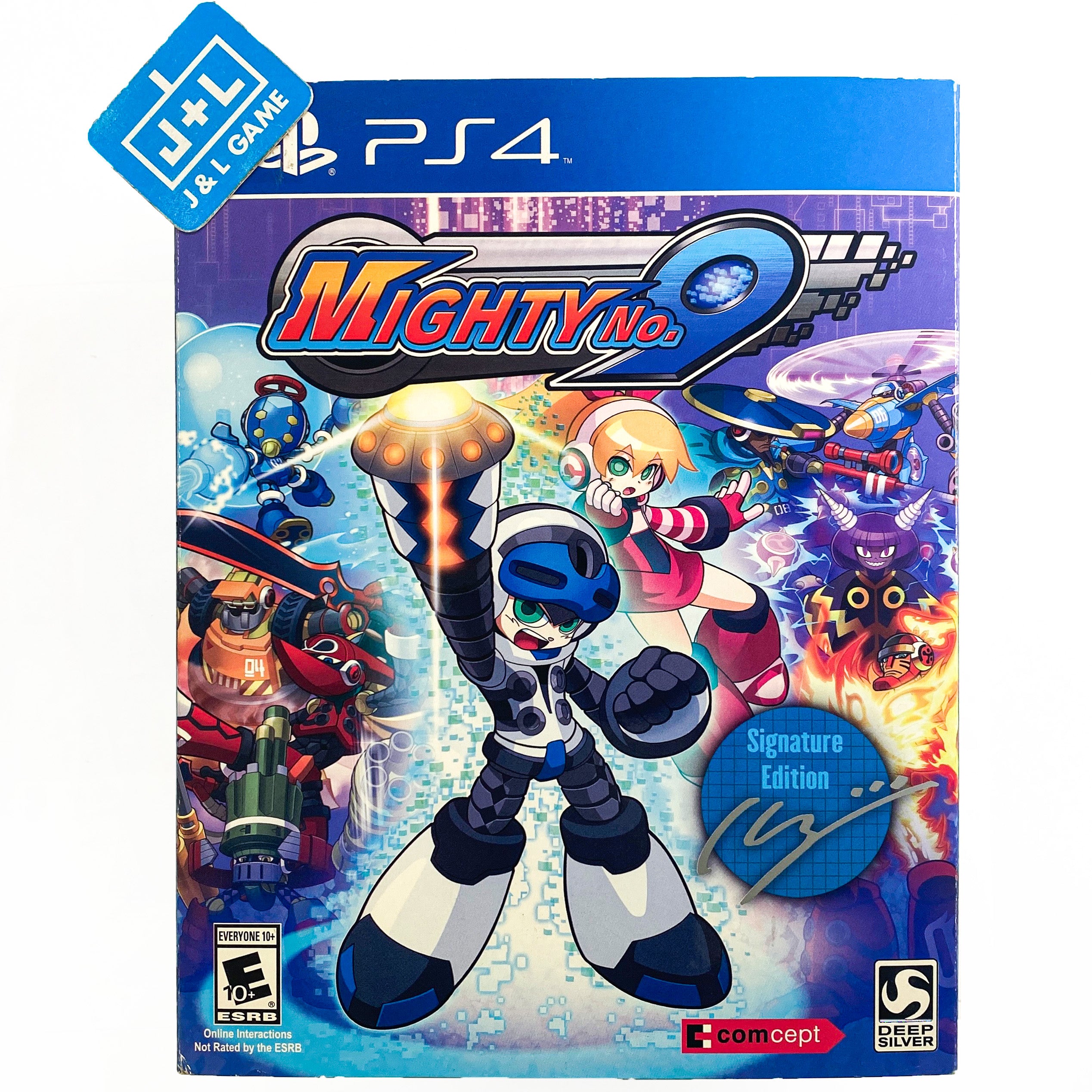 Mighty No. 9 (Signature Edition) - (PS4) PlayStation 4 Video Games Deep Silver   