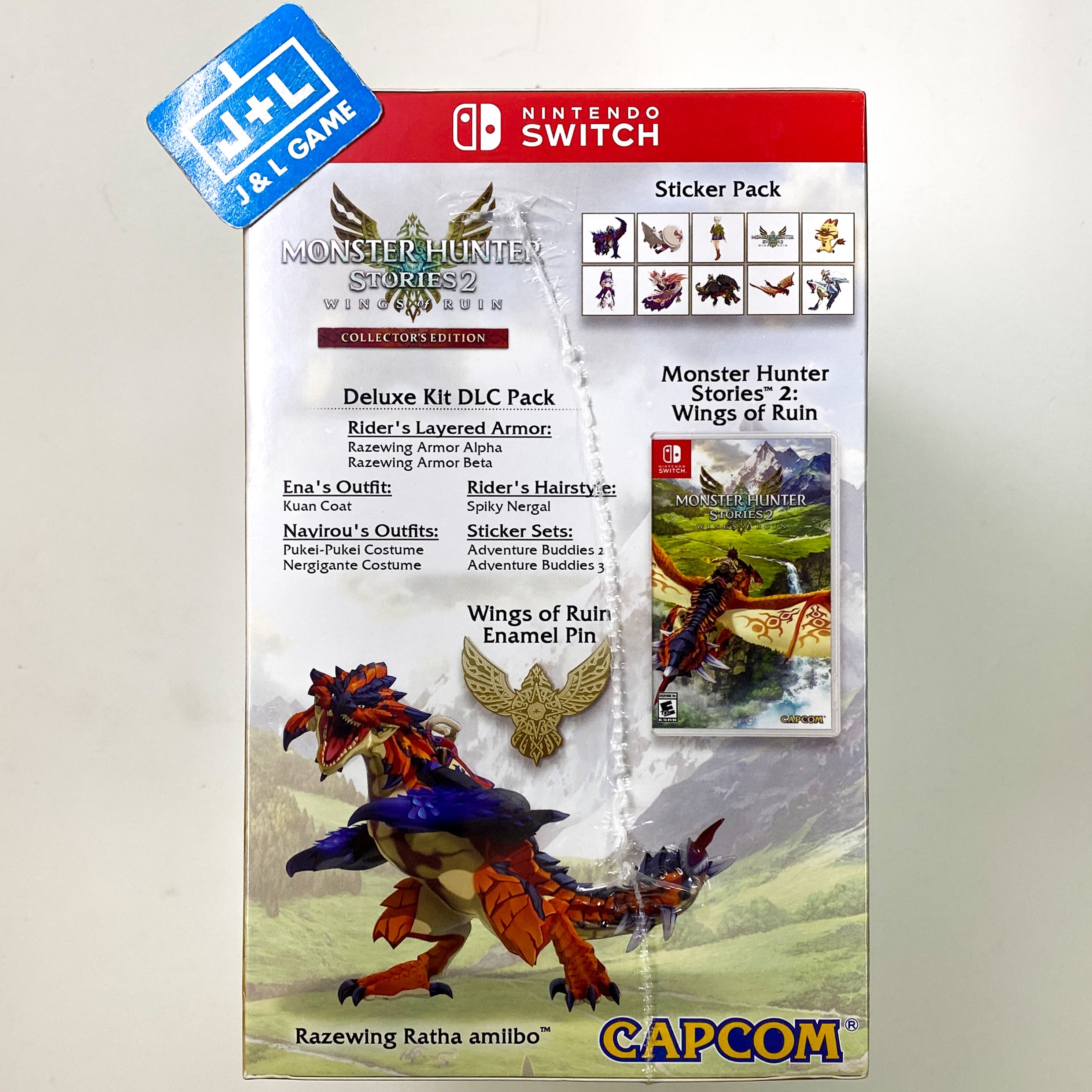 Monster Hunter Stories 2: Wings of Ruin Collector's Edition - (NSW) Nintendo Switch Video Games Capcom   