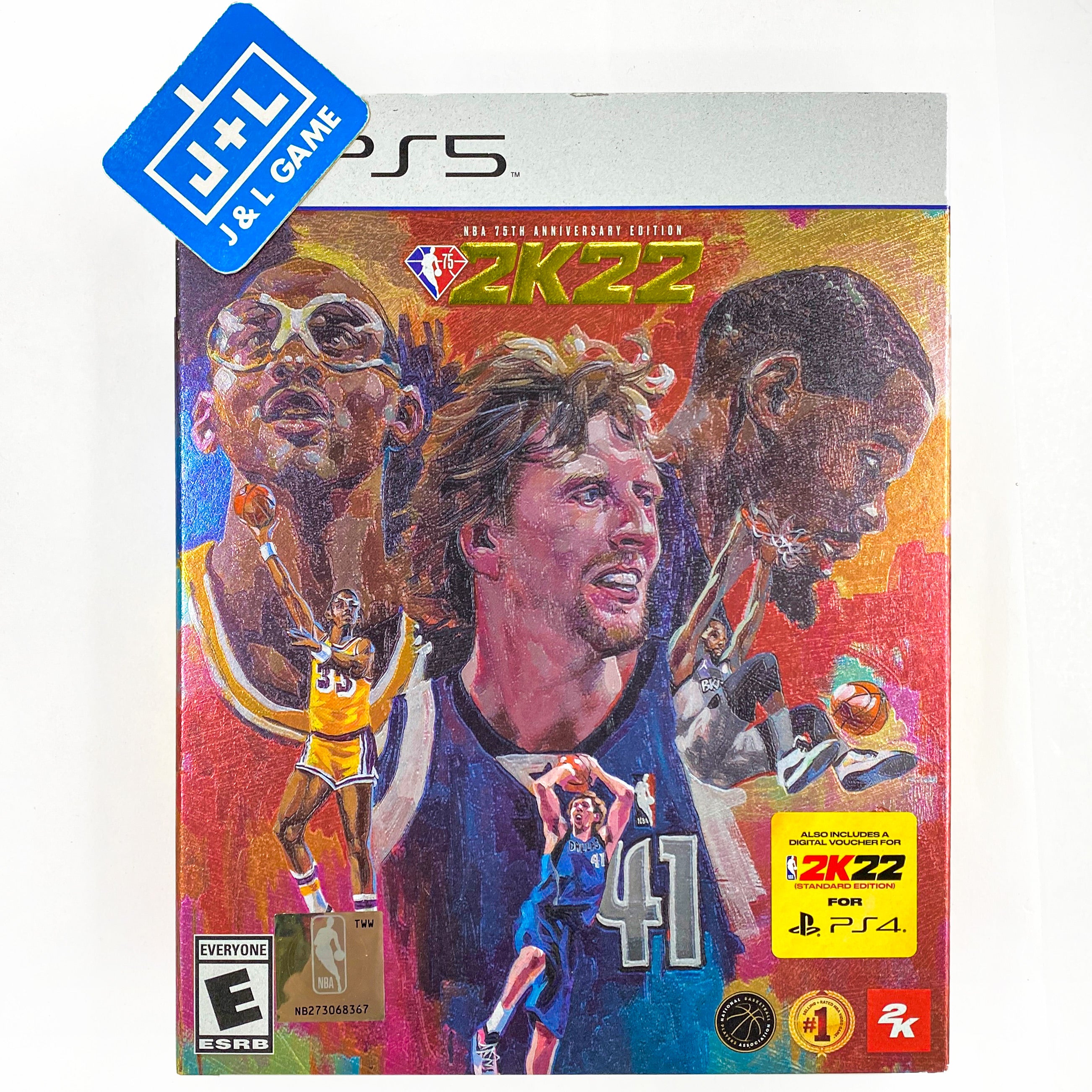 NBA 2K22 75th Anniversary Edition - (PS5) PlayStation 5 Video Games 2K   